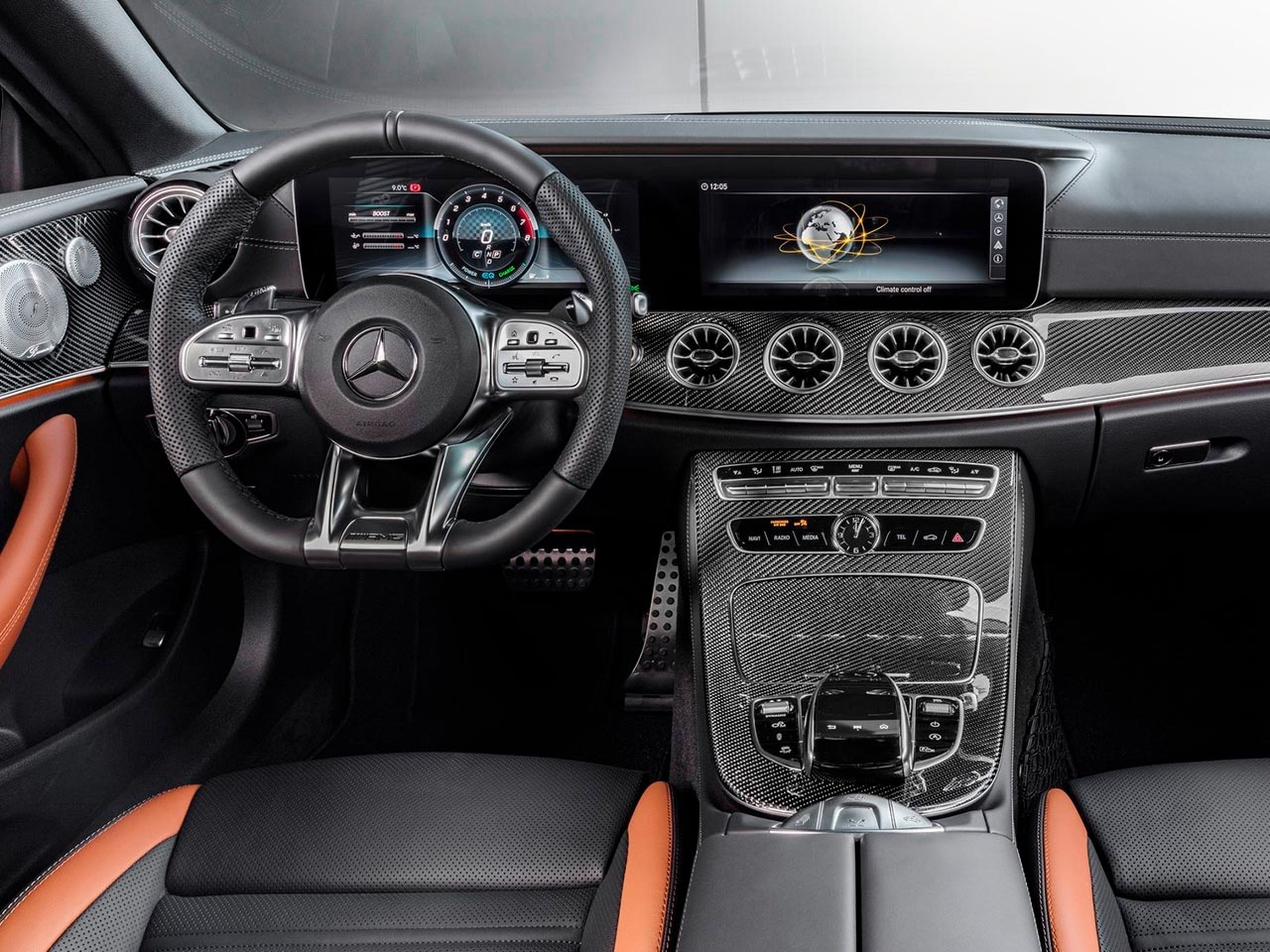 Interior Mercedes Clase E Cabrio AMG