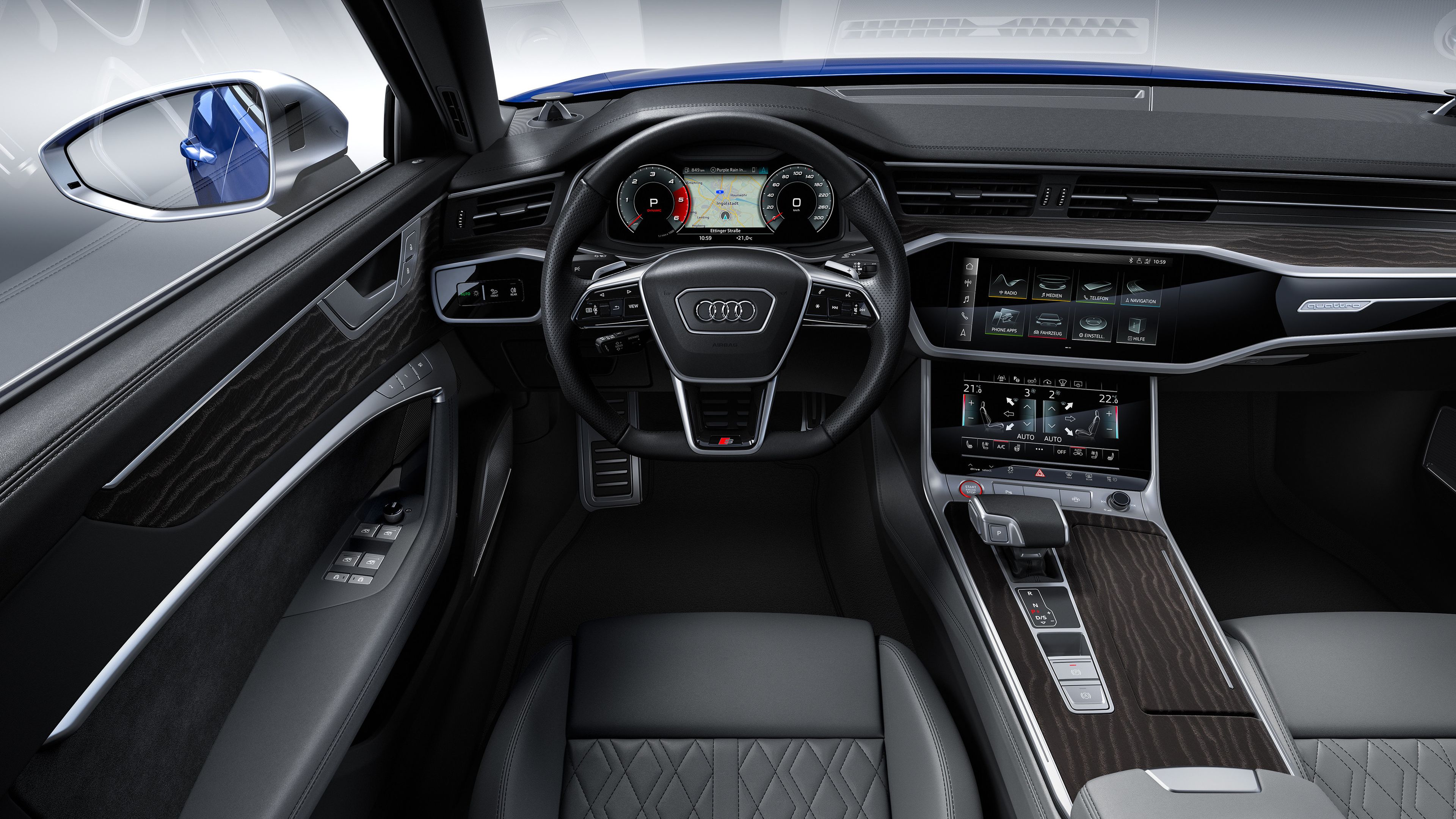 Audi S6 Sedan TDI interior 