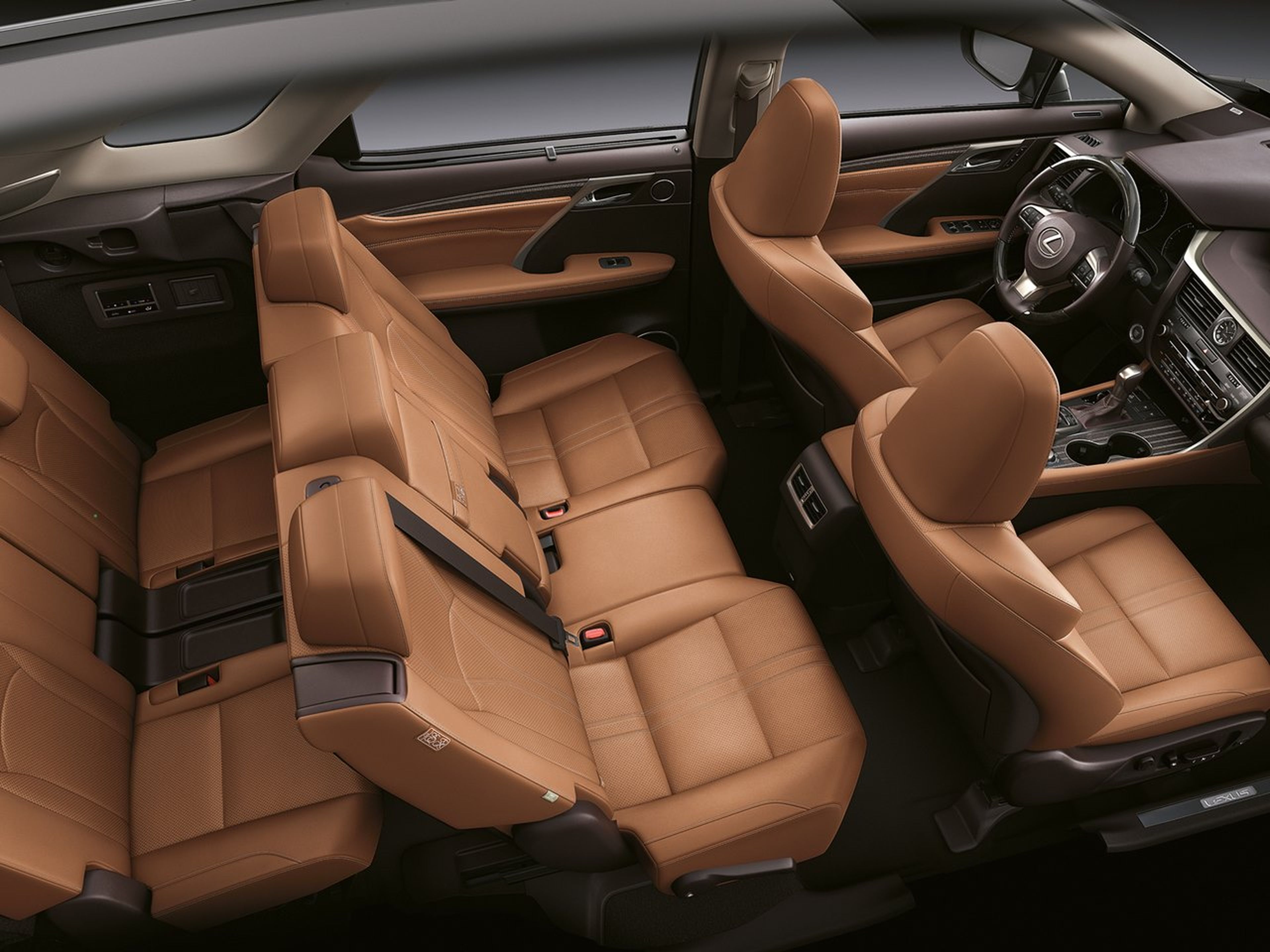 Lexus RX L interior asientos