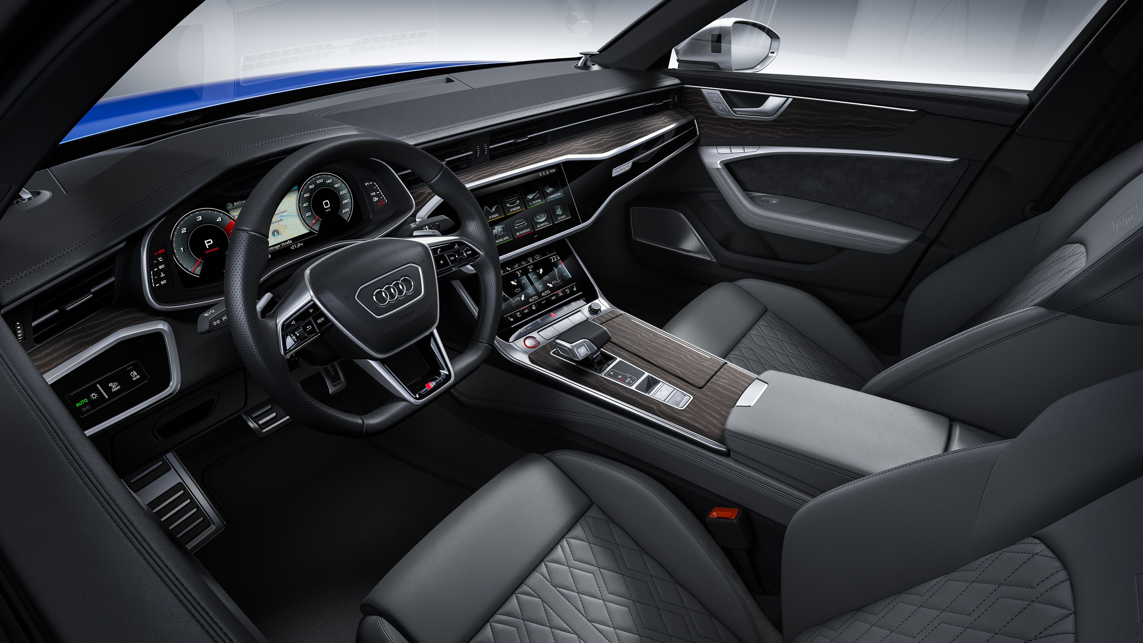 Audi S6 Sedan TDI interior lateral