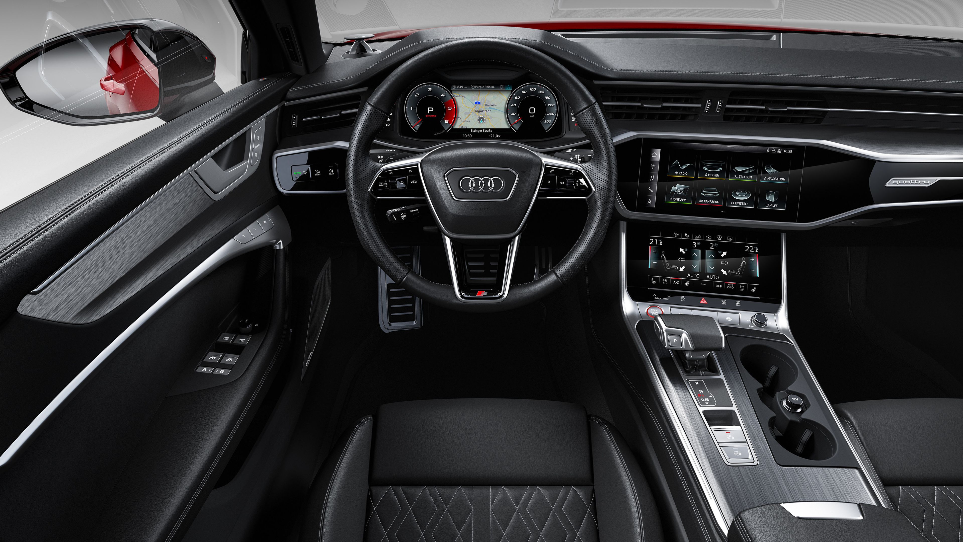Audi S6 Avant interior