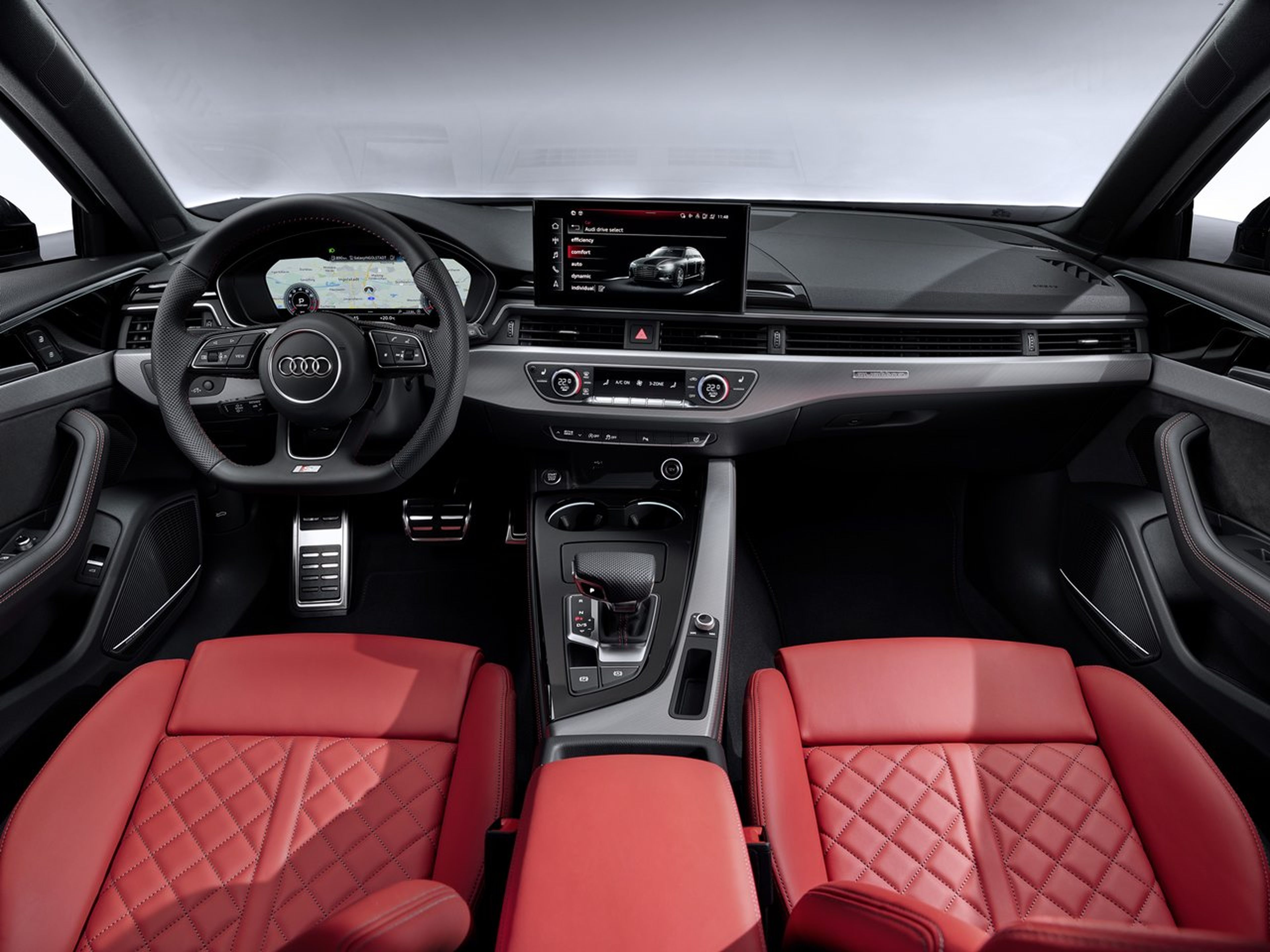 Audi A4 Avant trasera interior