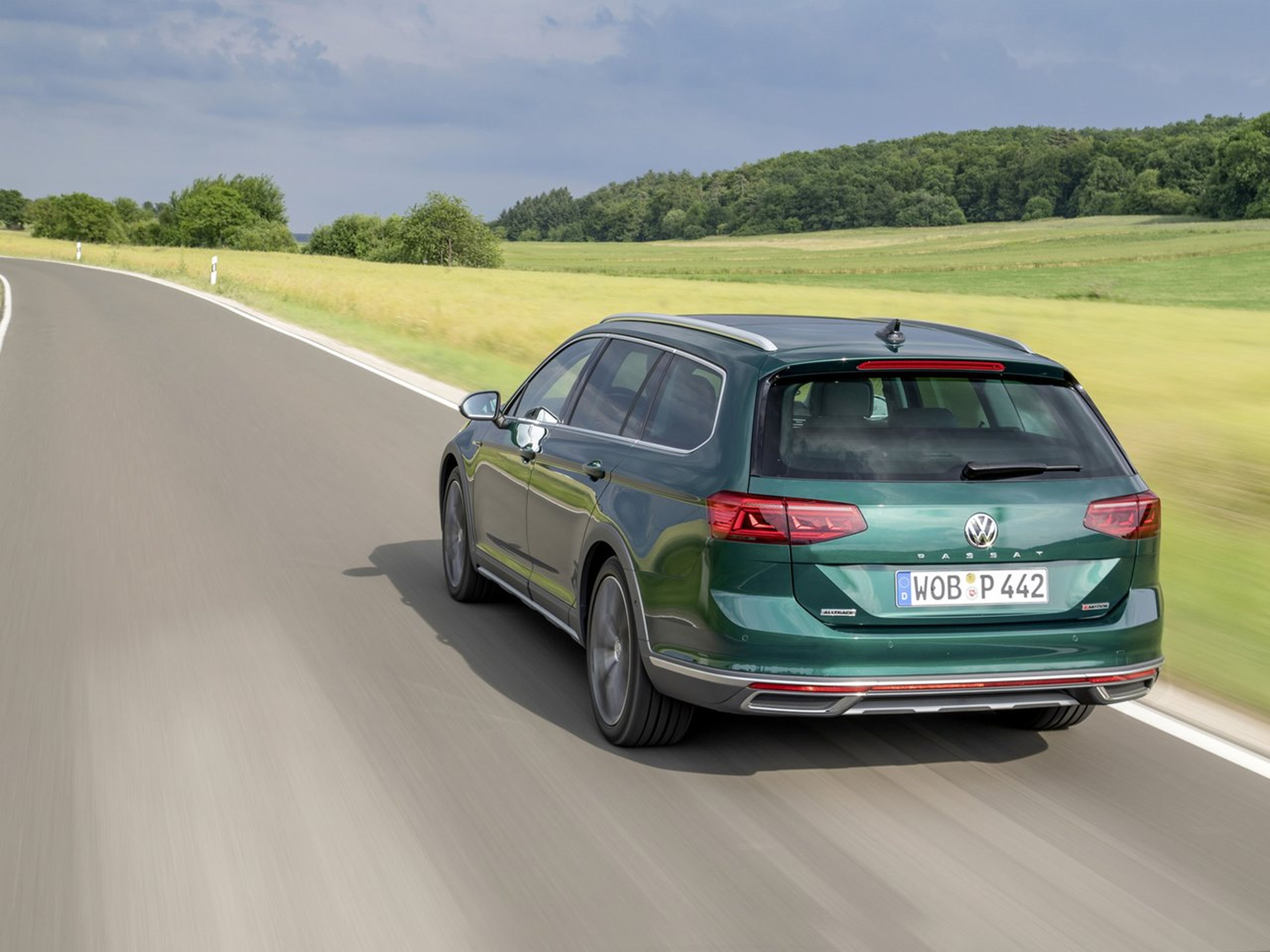 Volkswagen Passat Alltrack dinámica trasera
