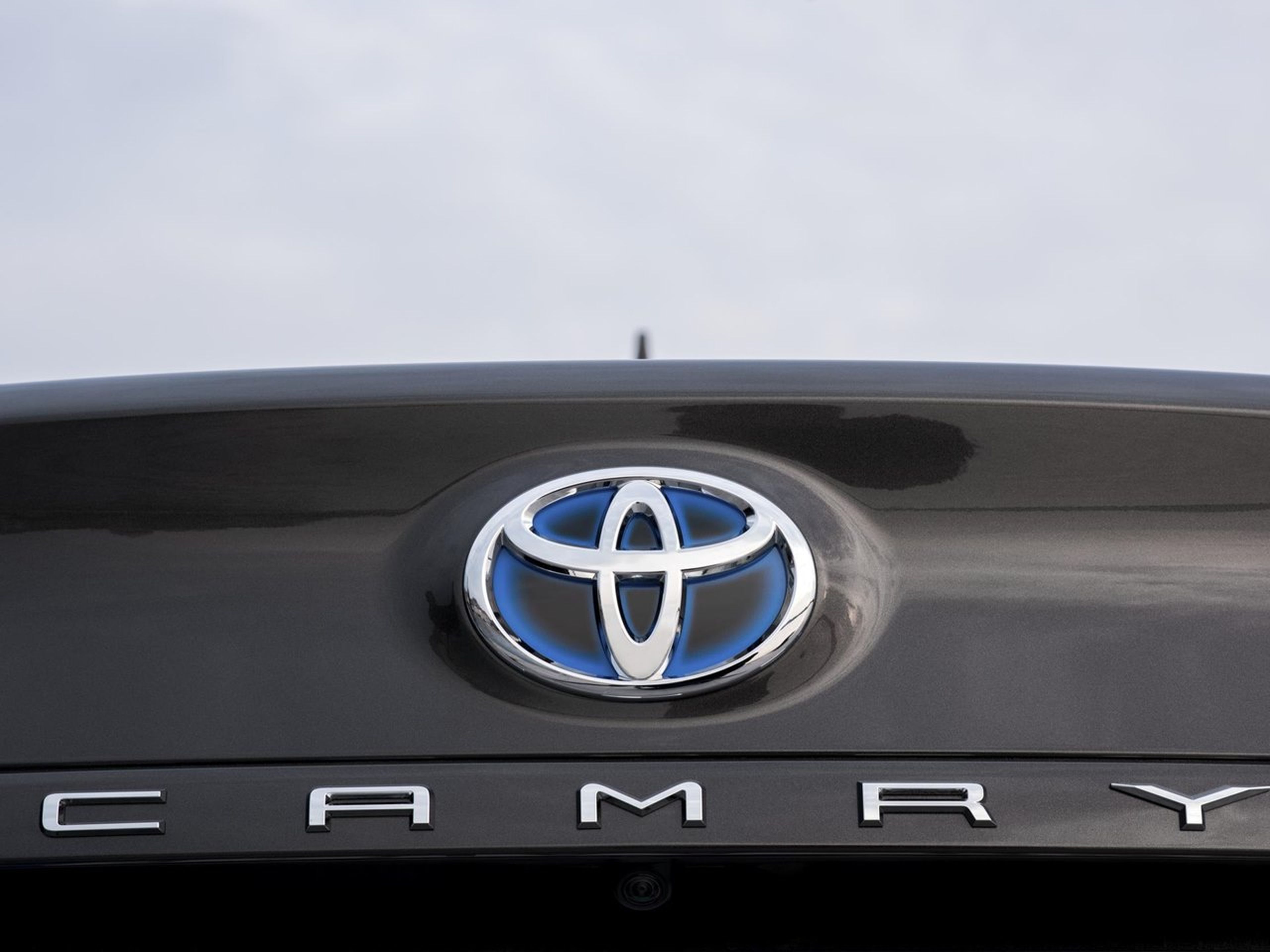 Toyota Camry detalle insignia