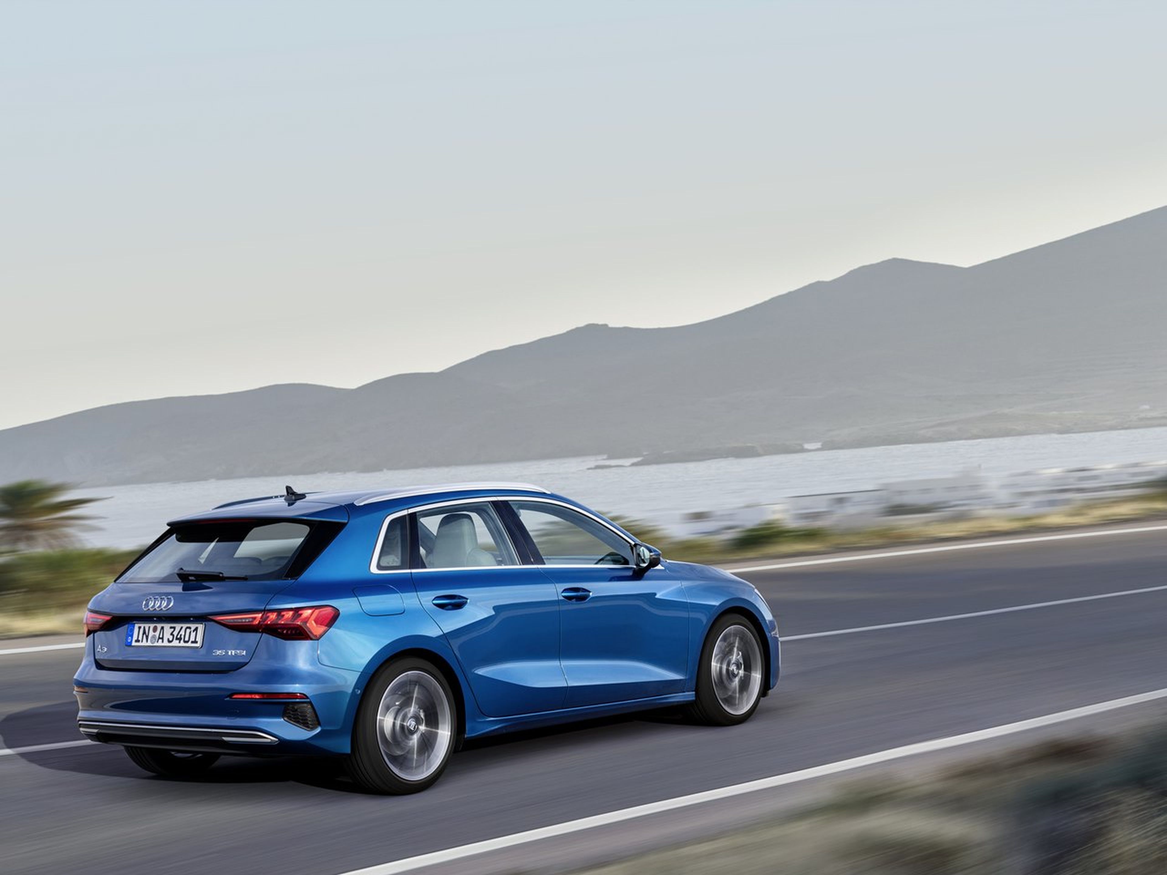 Audi A3 Sportback dinámica trasera