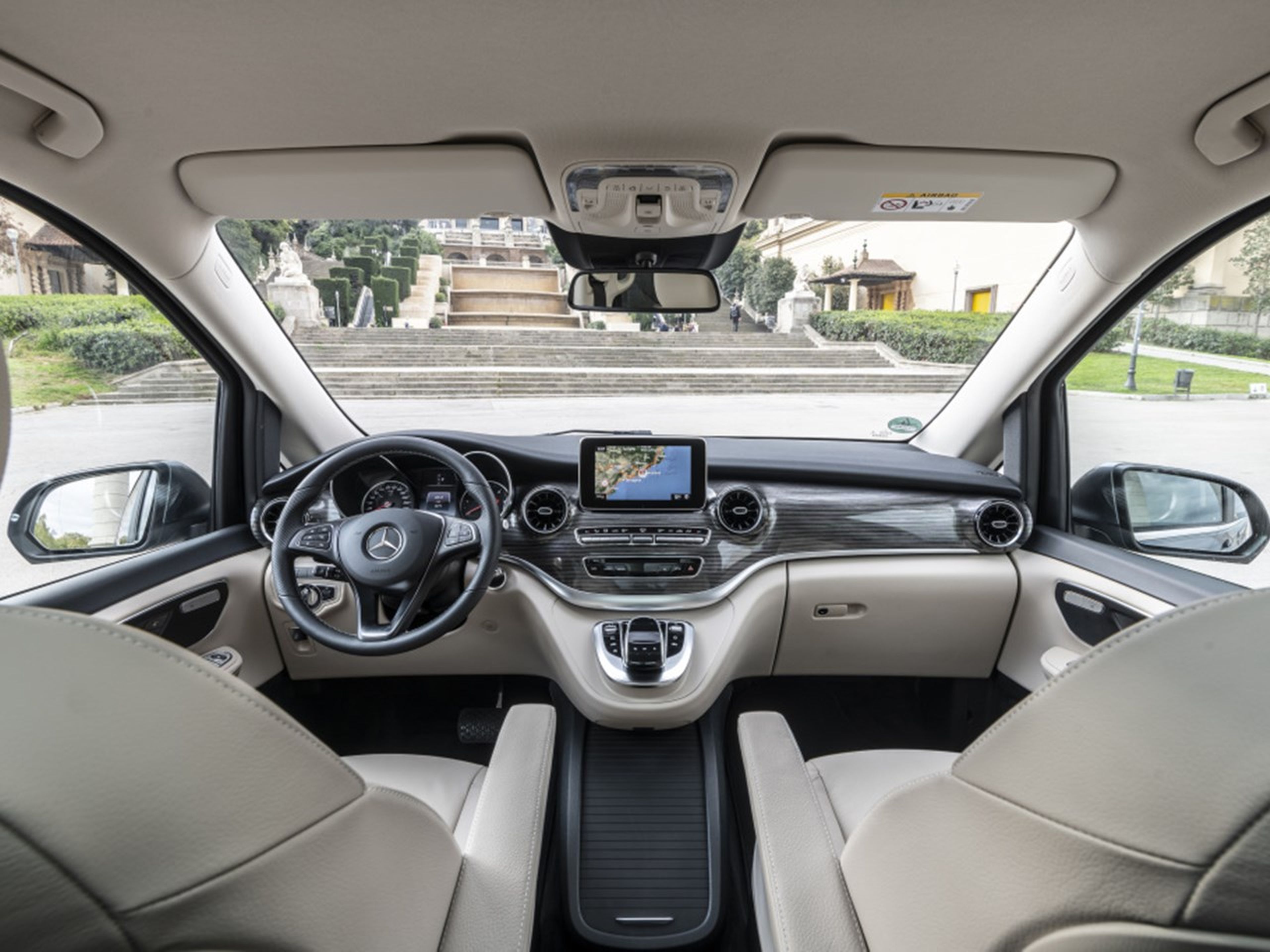 Mercedes-Benz Clase V interior 