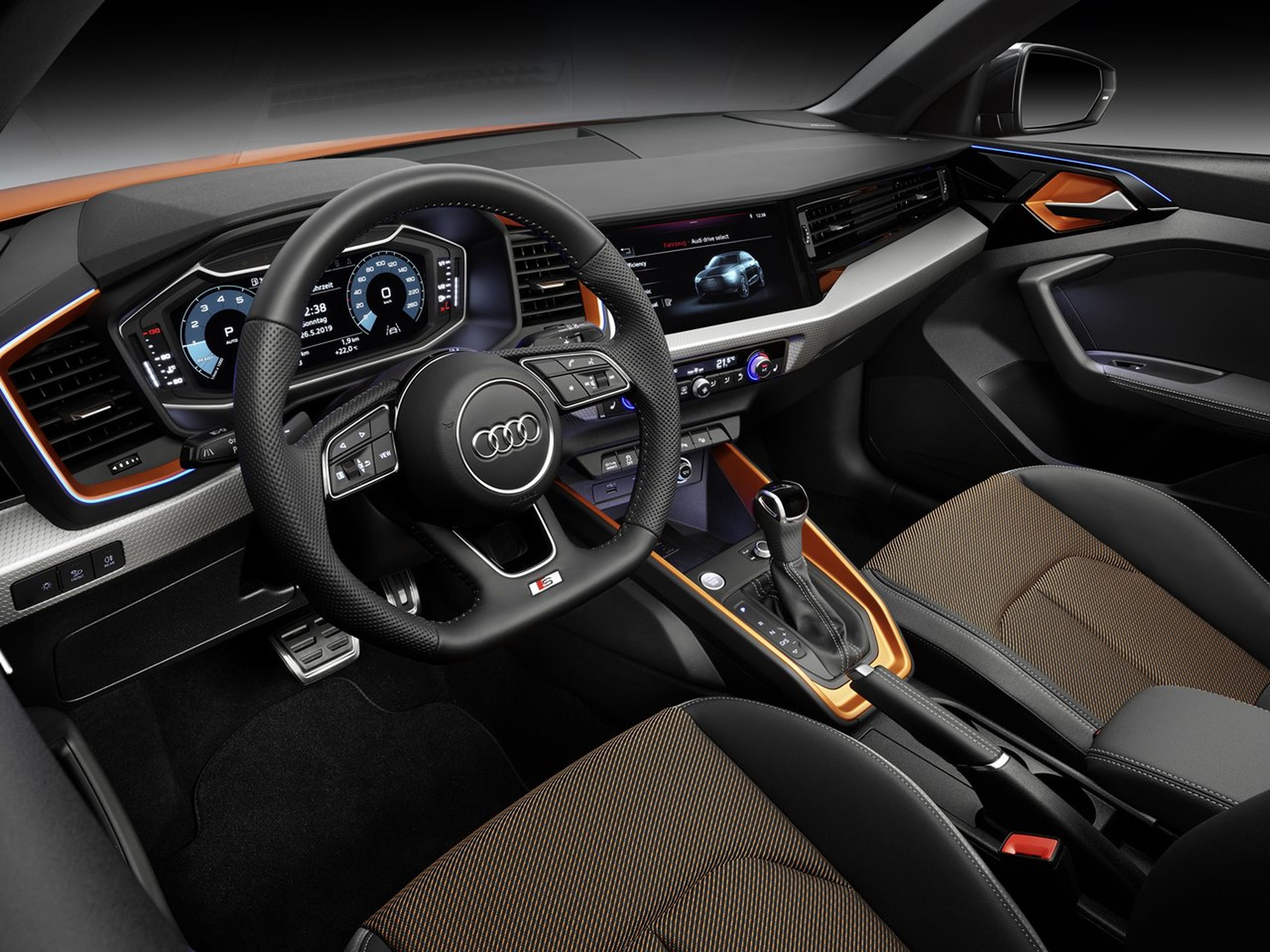 Audi A1 citycarver interior