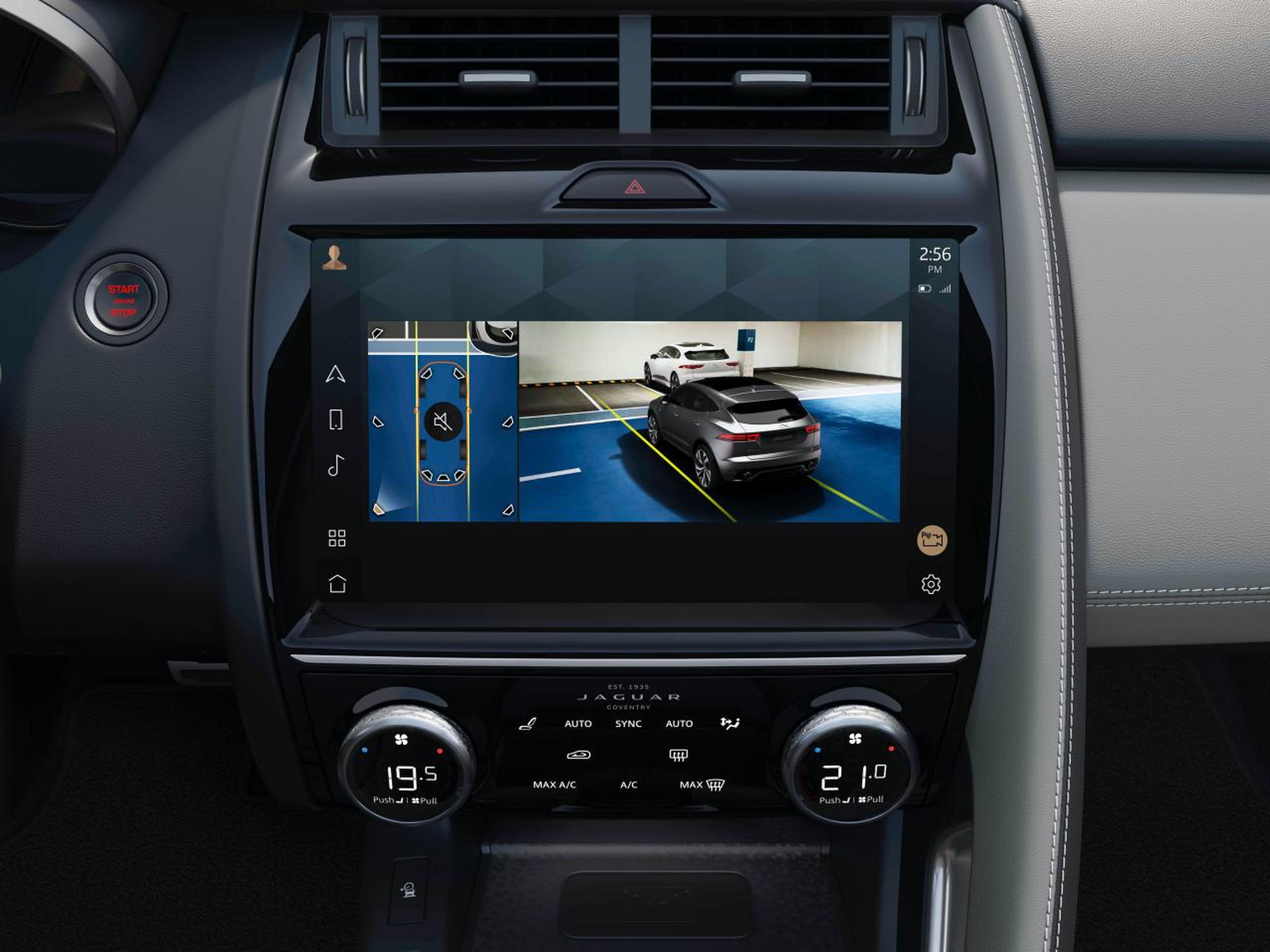 Jaguar E-Pace interior multimedia