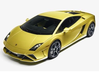 Vista frontal Lamborghini Gallardo