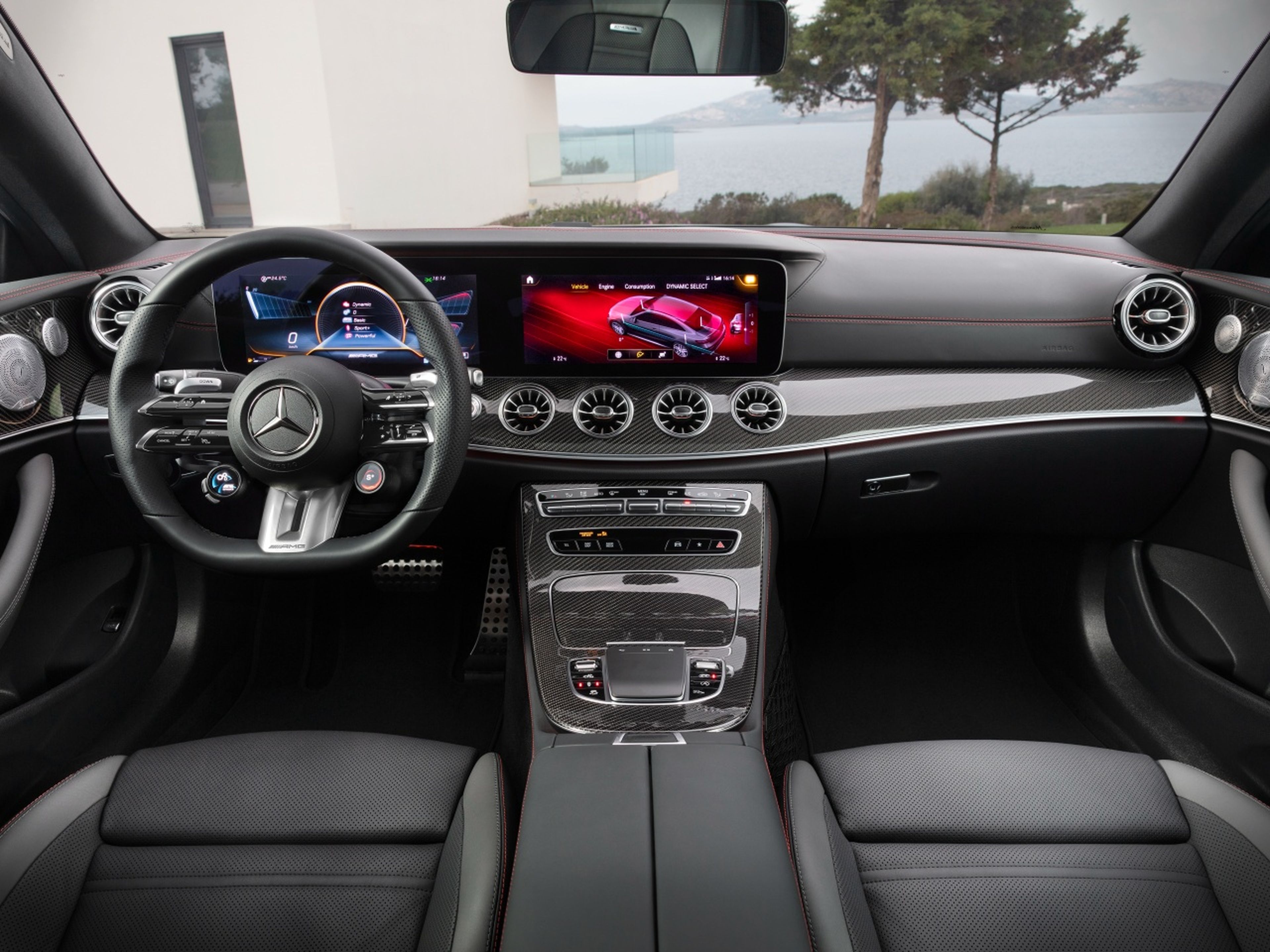 Mercedes Clase E Coupe interior