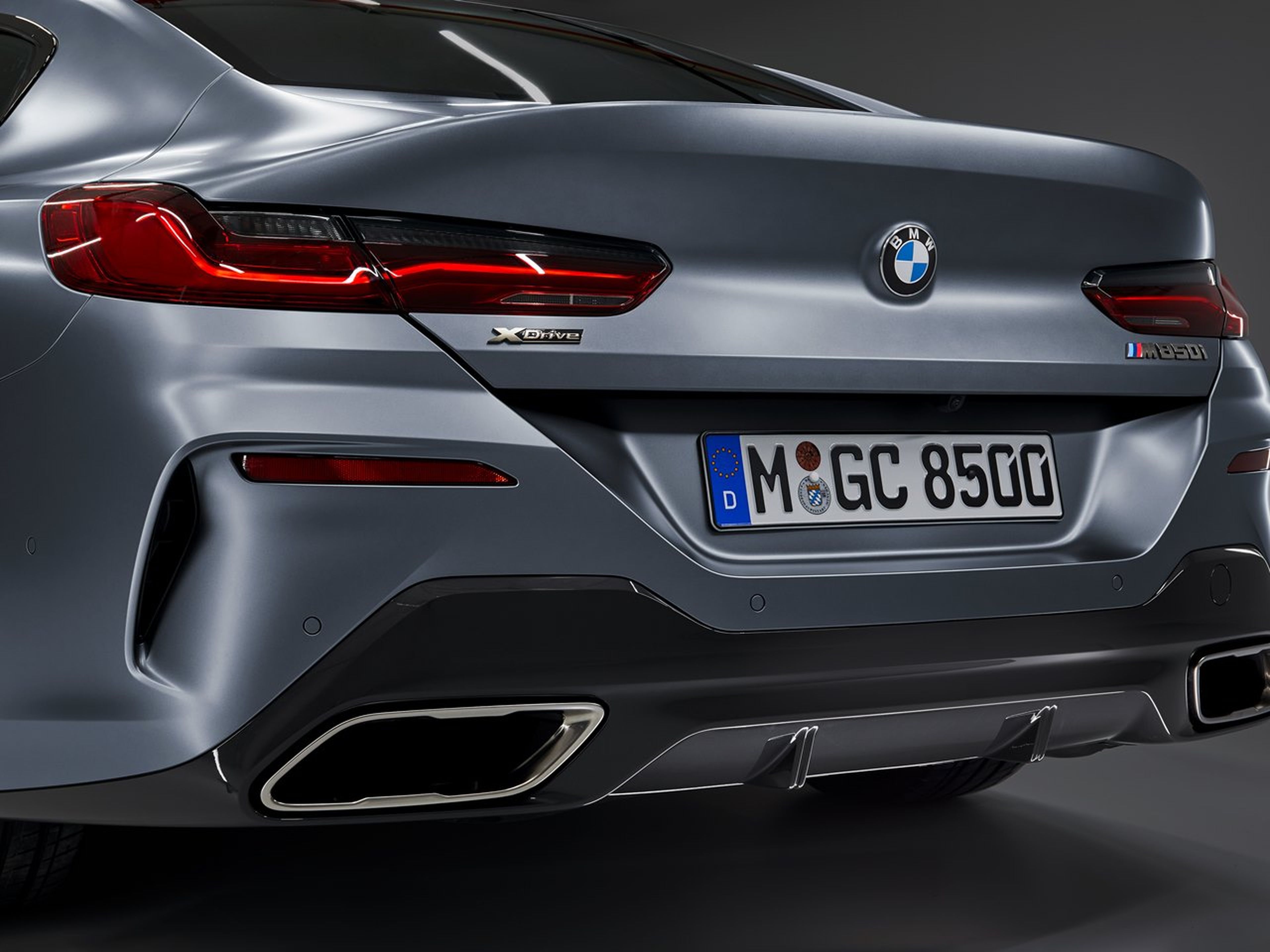 BMW Serie 8 Gran Coupé trasera detalle