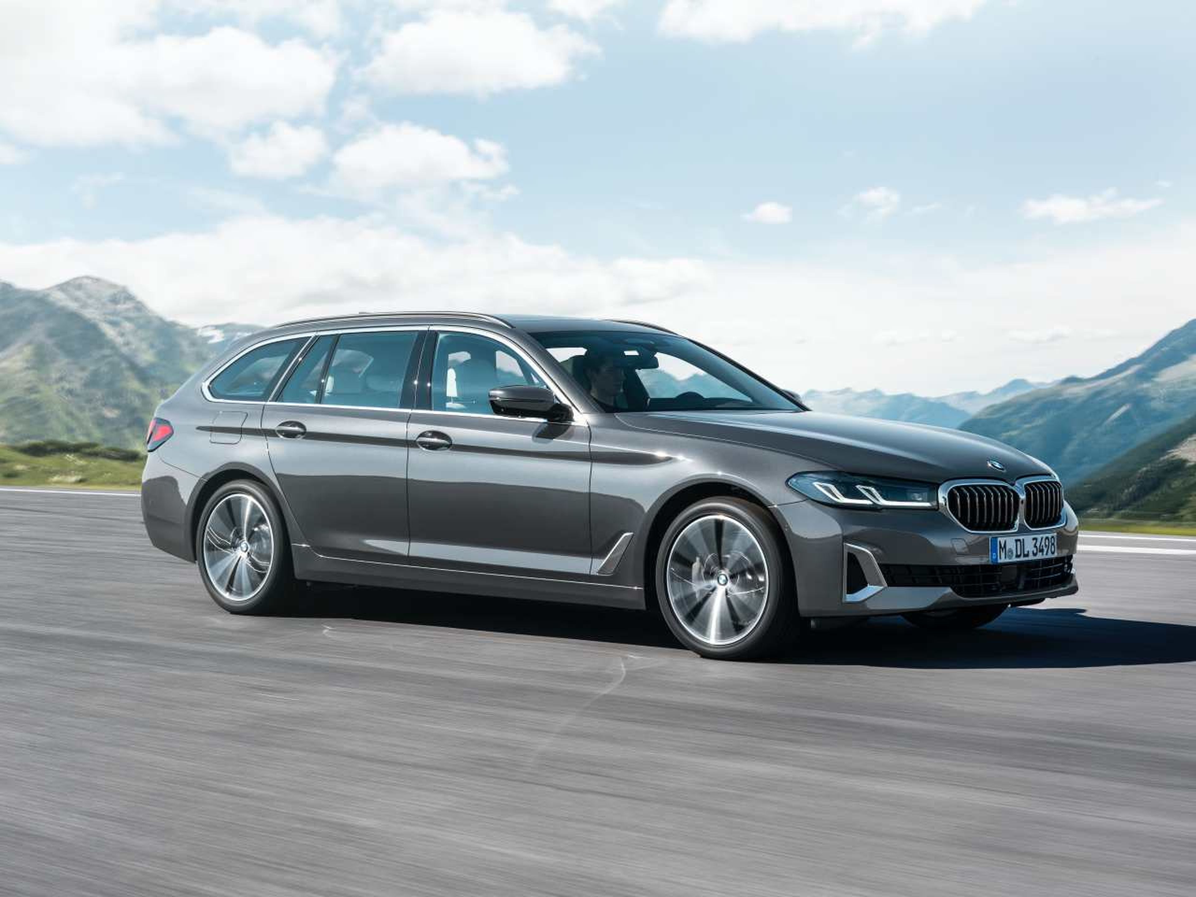 BMW Serie 5 touring lateral
