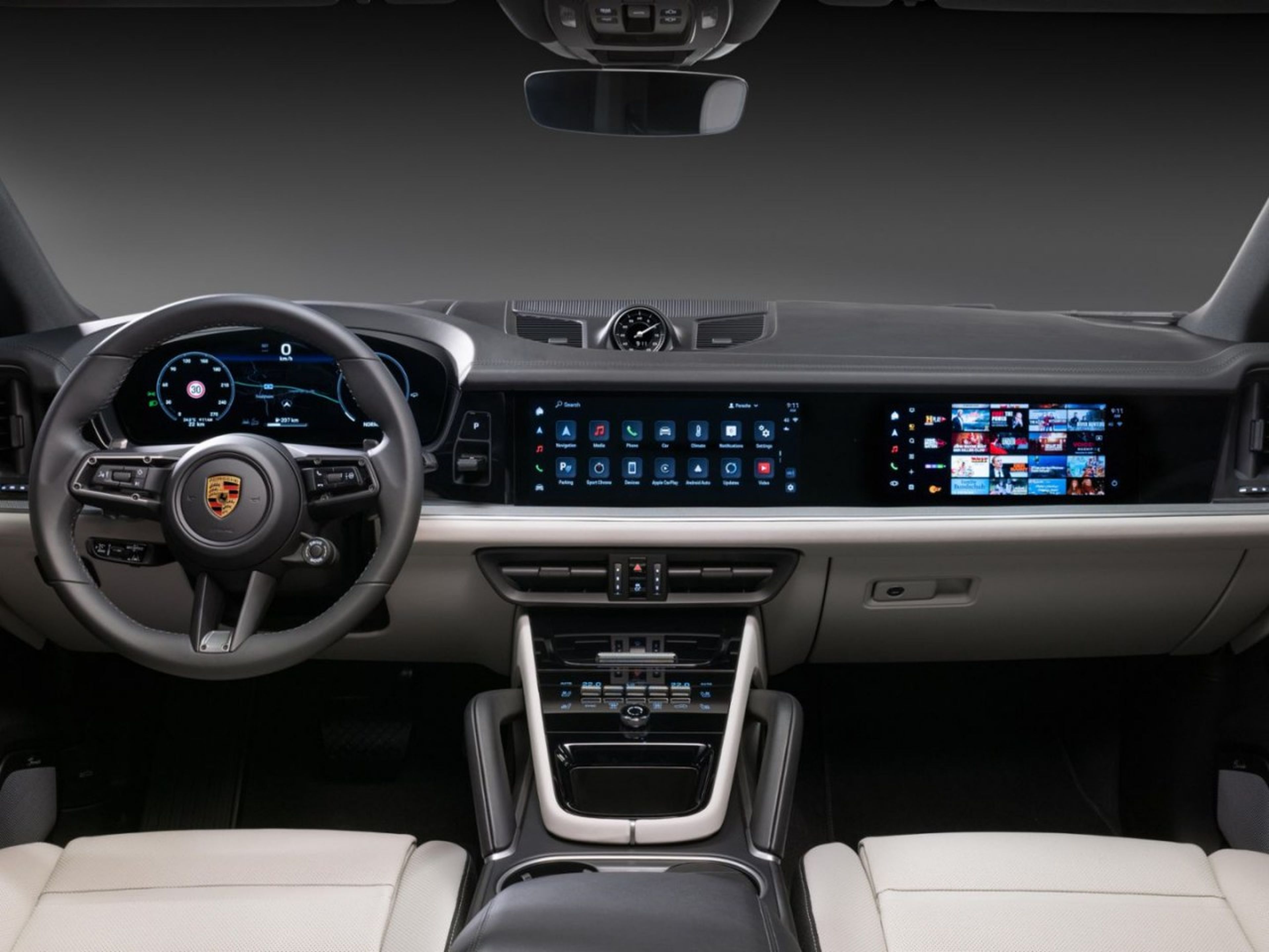 Porsche Cayenne interior 2023