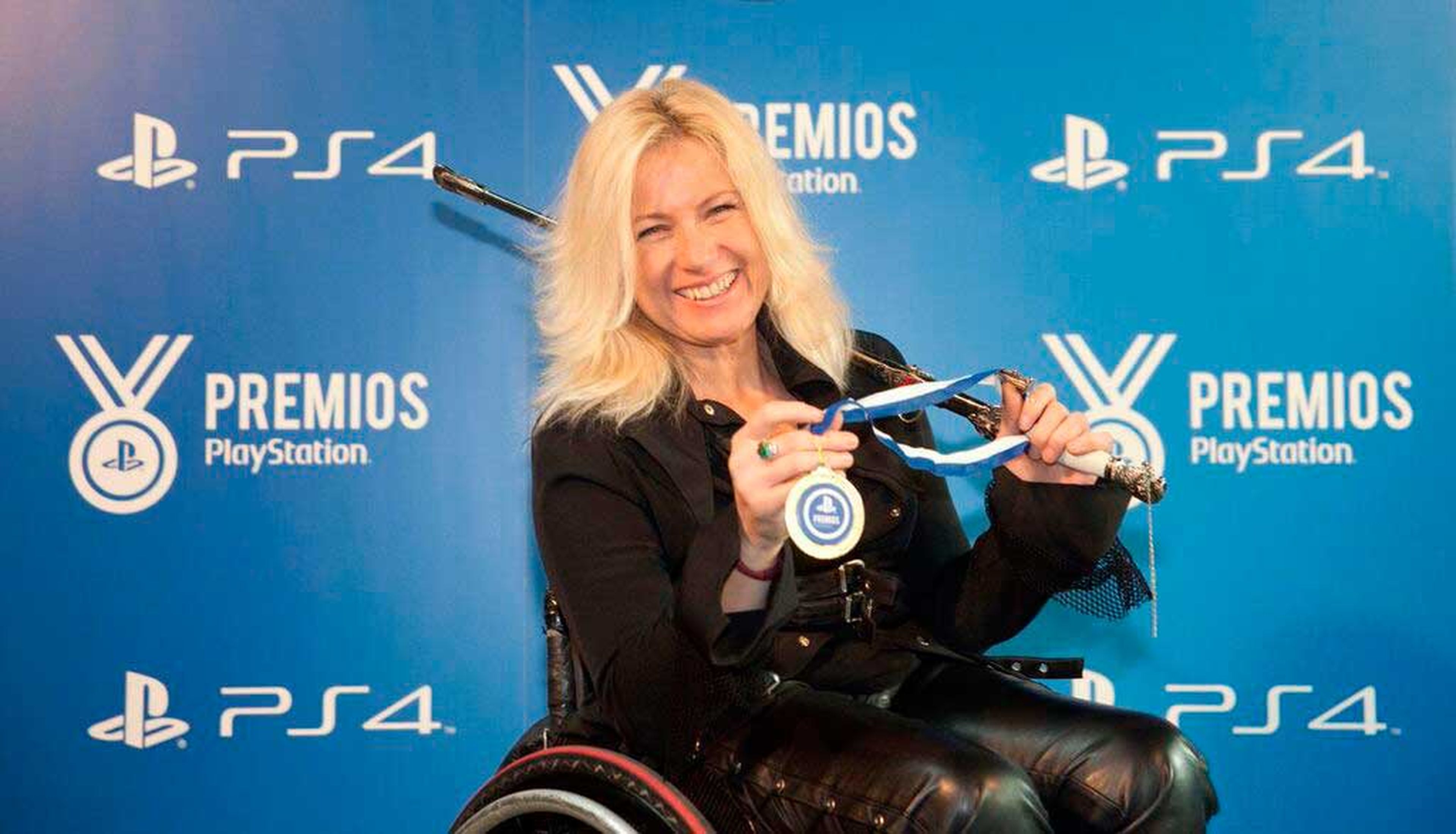 Gema Hassen-Bey, una auténtica heroína, dio valiosos consejos a los finalistas de los Premios PlayStation.