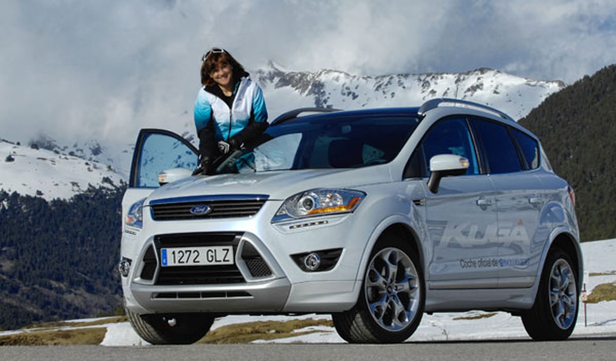 La esquiadora Blanca Fernández Ochoa ha sido elegida embajadora del Ford Kuga Baqueira-Beret