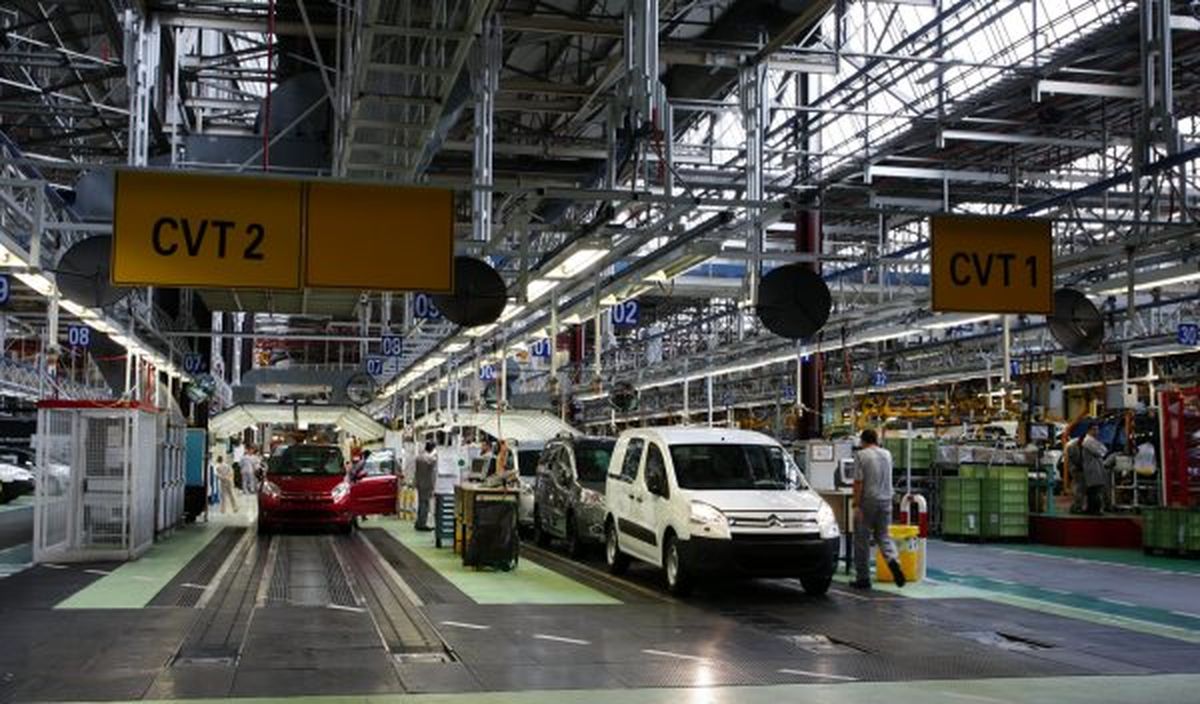 Fábrica de Citroën Peugeot en Vigo