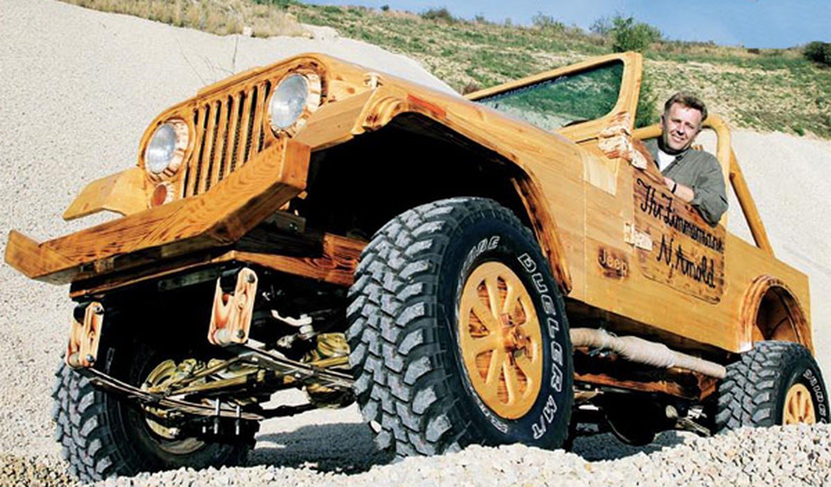 Jeep CJ-7 madera Nobert Arnold todoterreno