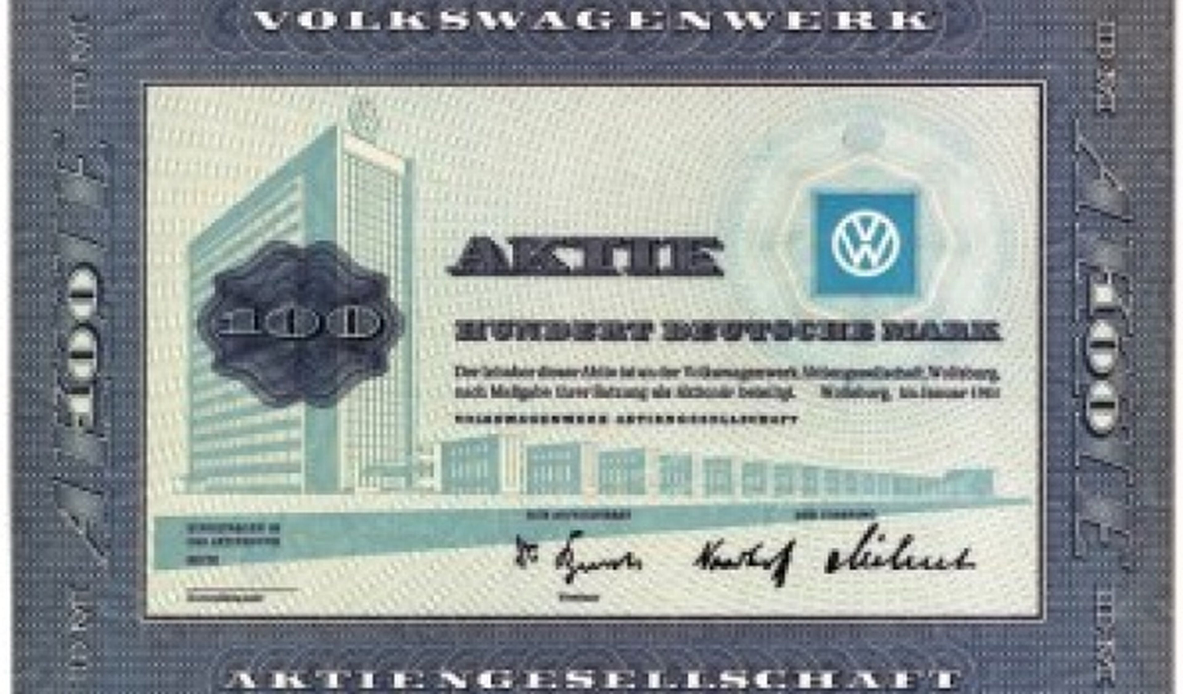Volkswagen: 50 años cotizando en bolsa