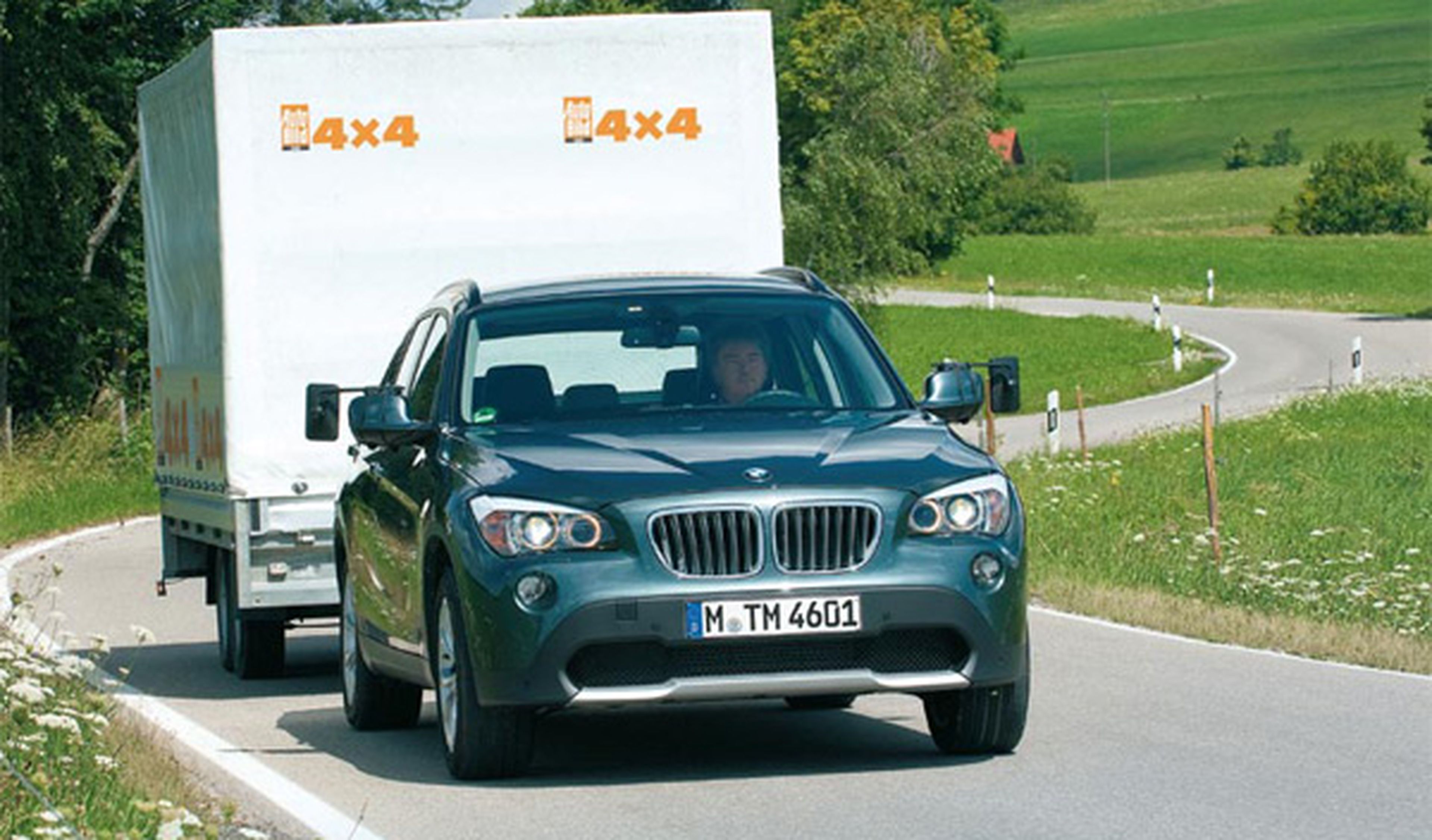 BMW x1 remolque SUV todoterreno