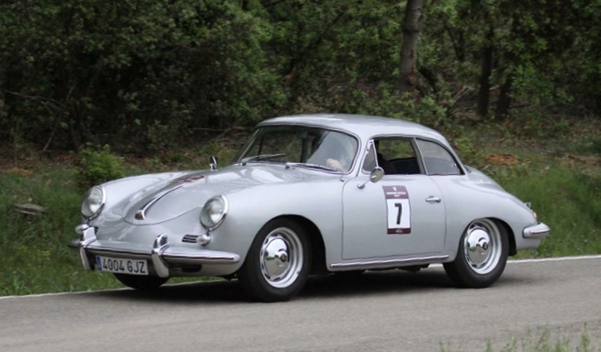 El ganador del II Critèrium Llafranc fue este Porsche 356B Notchback