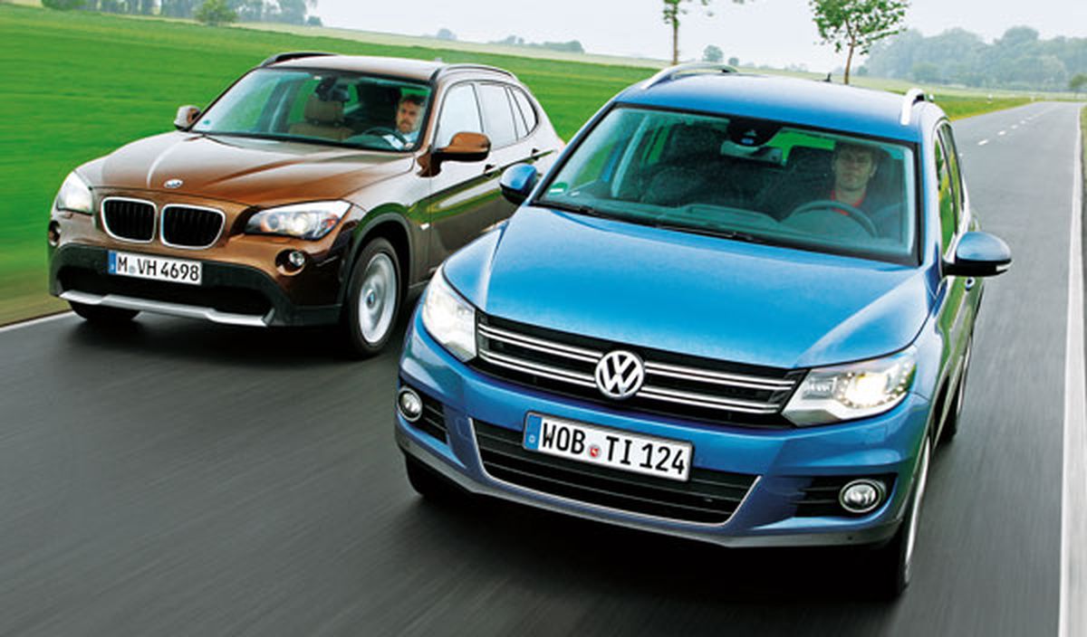 VW Tiguan vs BMW X1