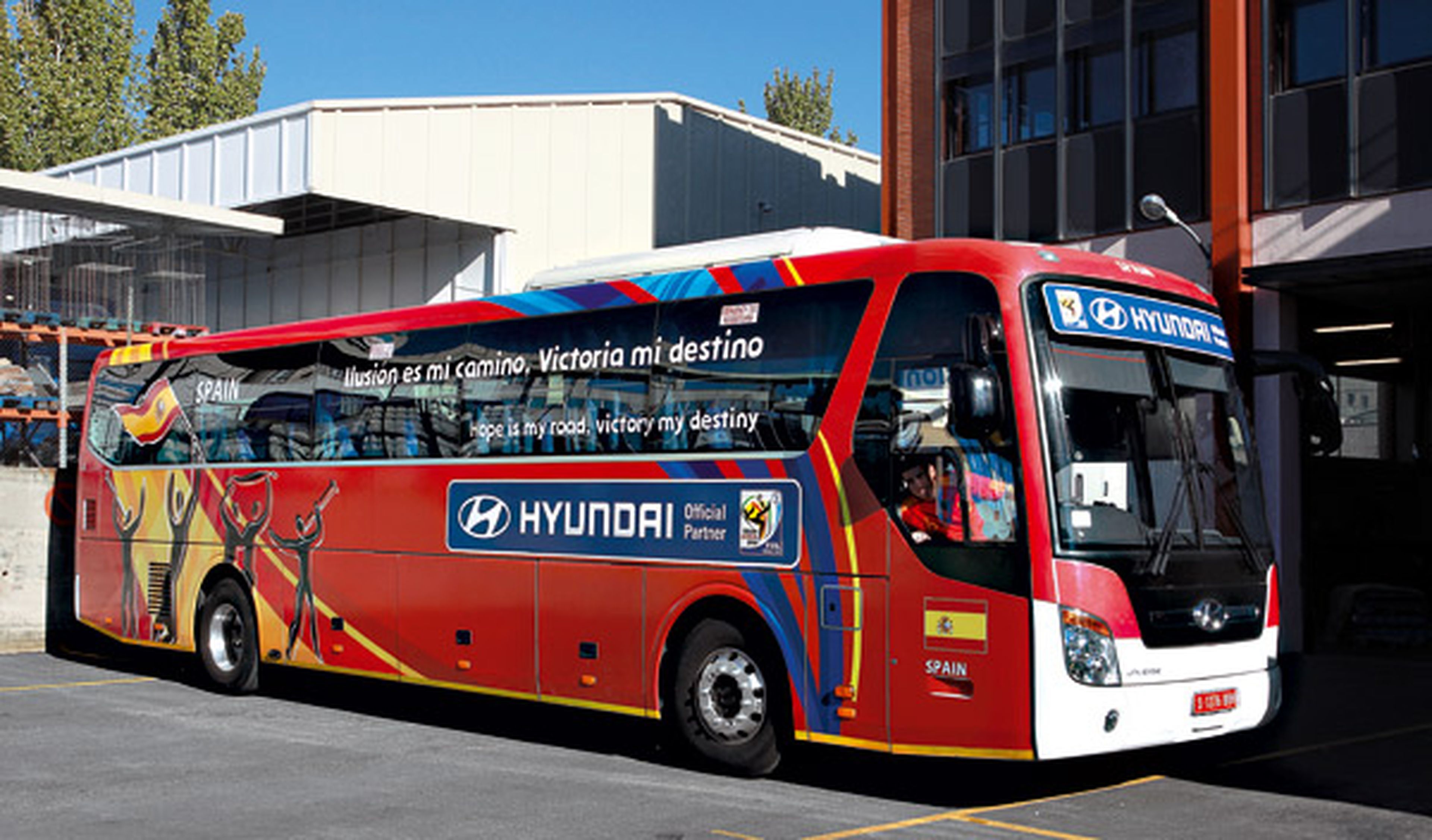 El Hyundai de ‘La Roja’ en el Mundial de Sudáfrica