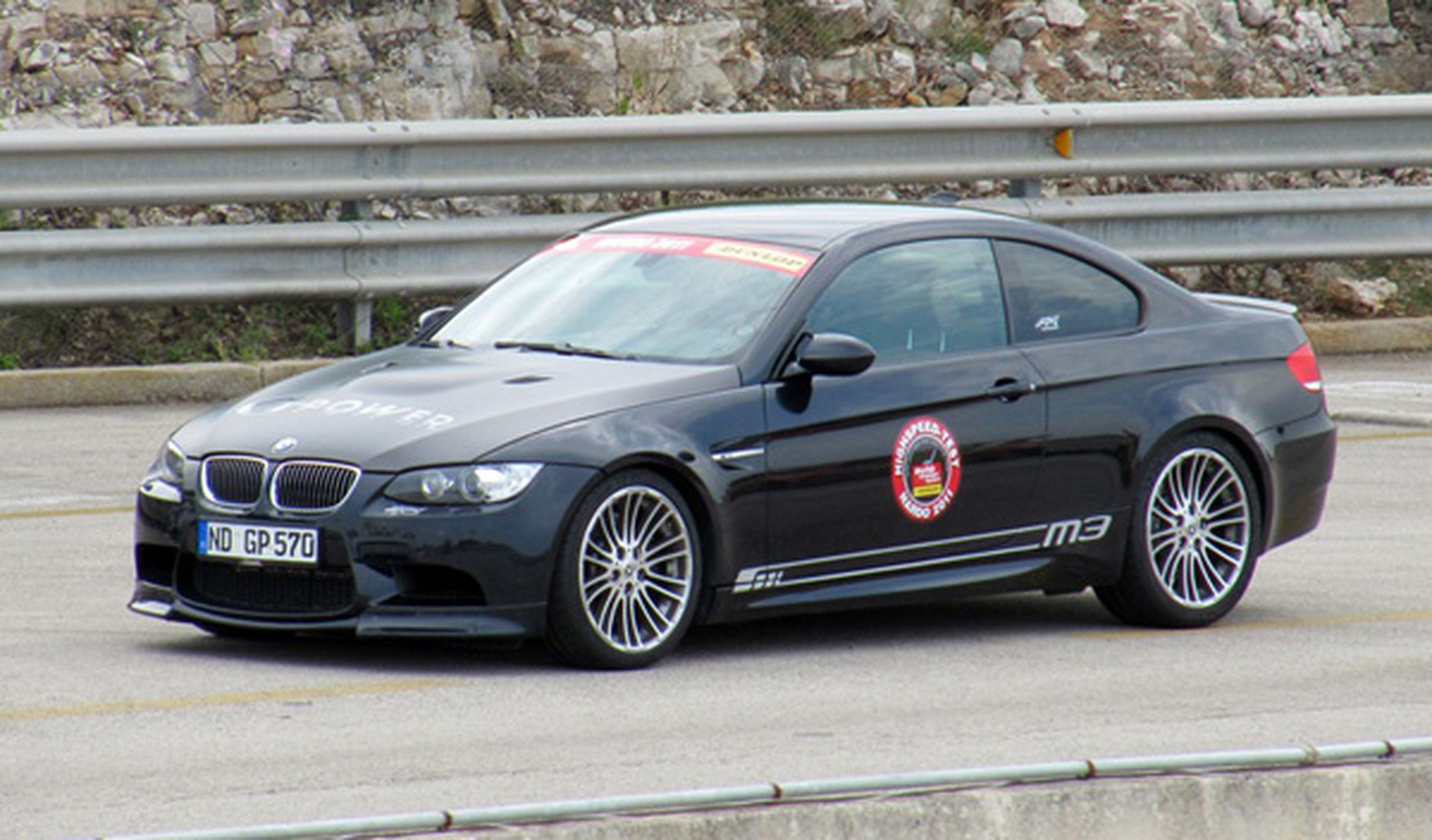 Record velocidad nardo BMW M3 G-Power SK II