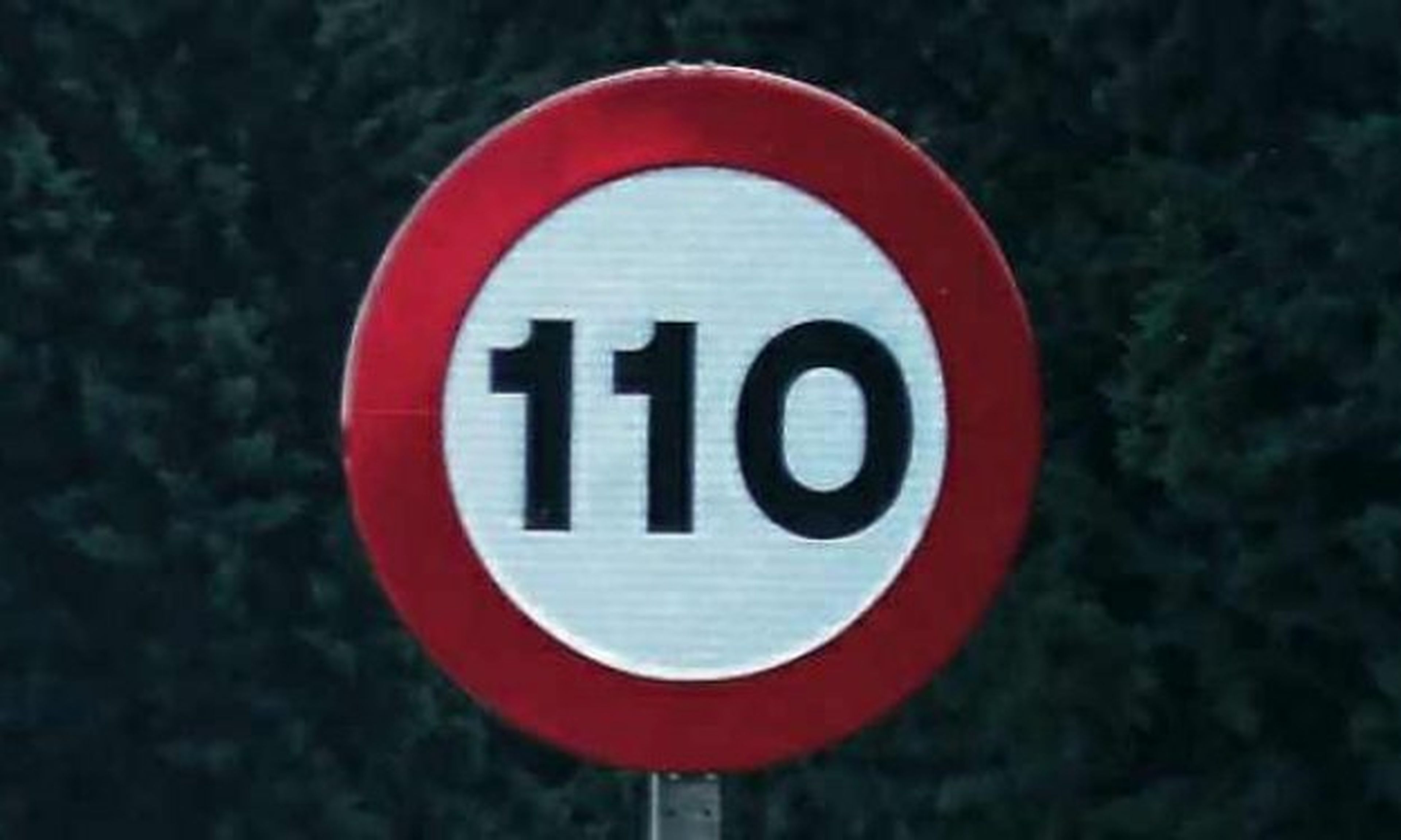 Solo un tercio de los españoles respetaba los 110 km/h