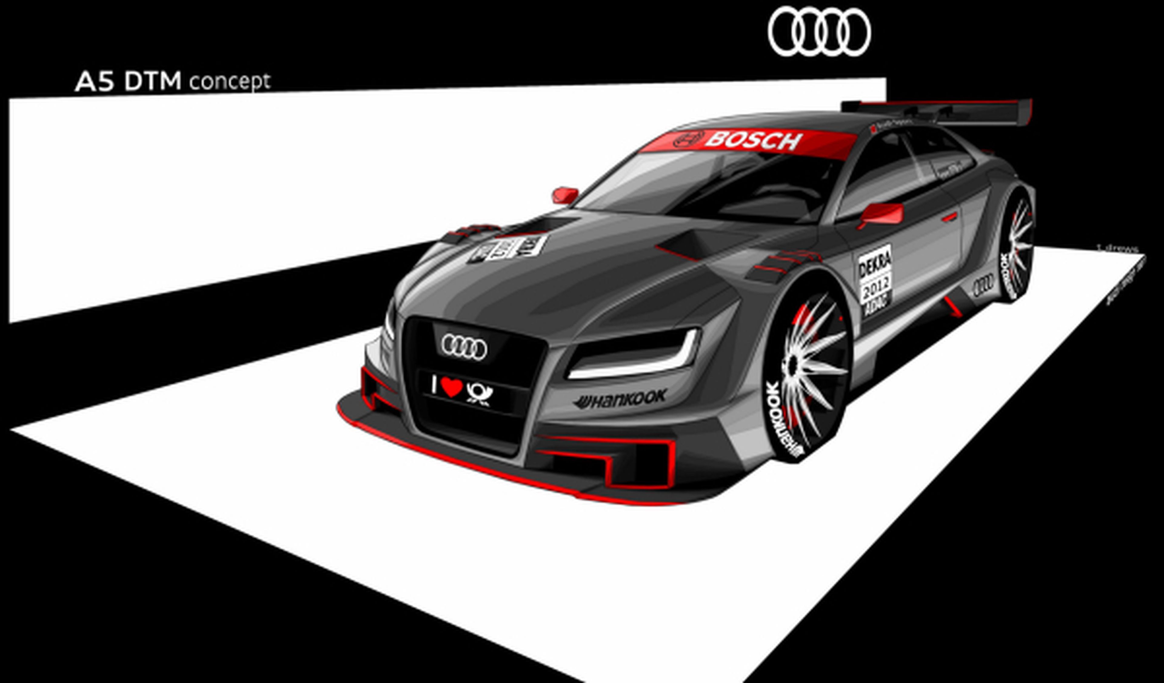 Audi muestra el A5 DTM 2012