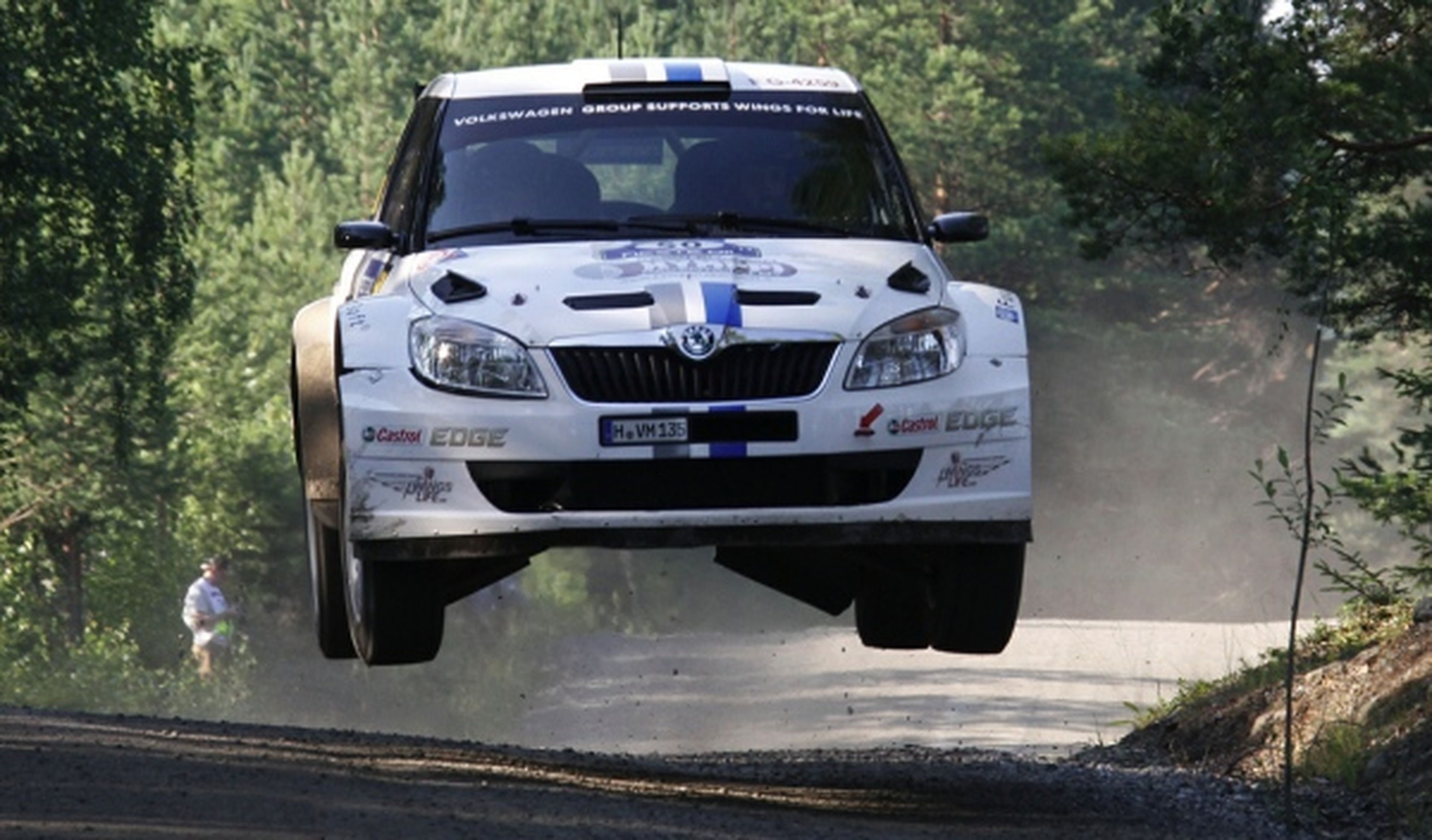 Volkswagen se prepara para el WRC con dos Skoda Fabia S2000