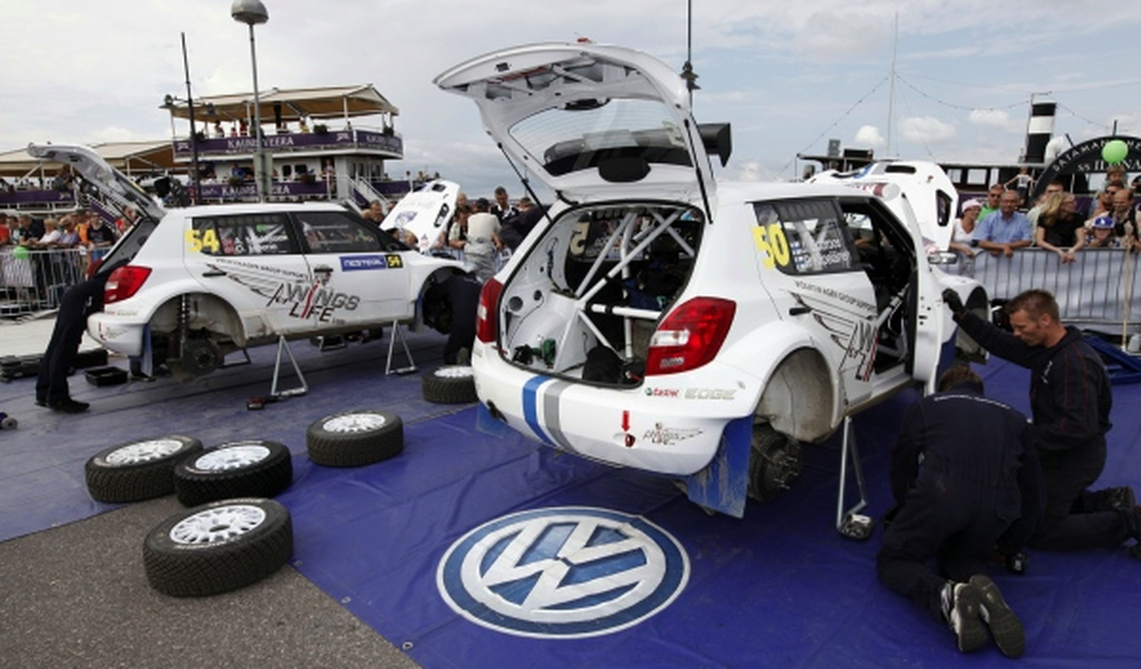 Volkswagen se prepara para el WRC con dos Skoda Fabia S2000