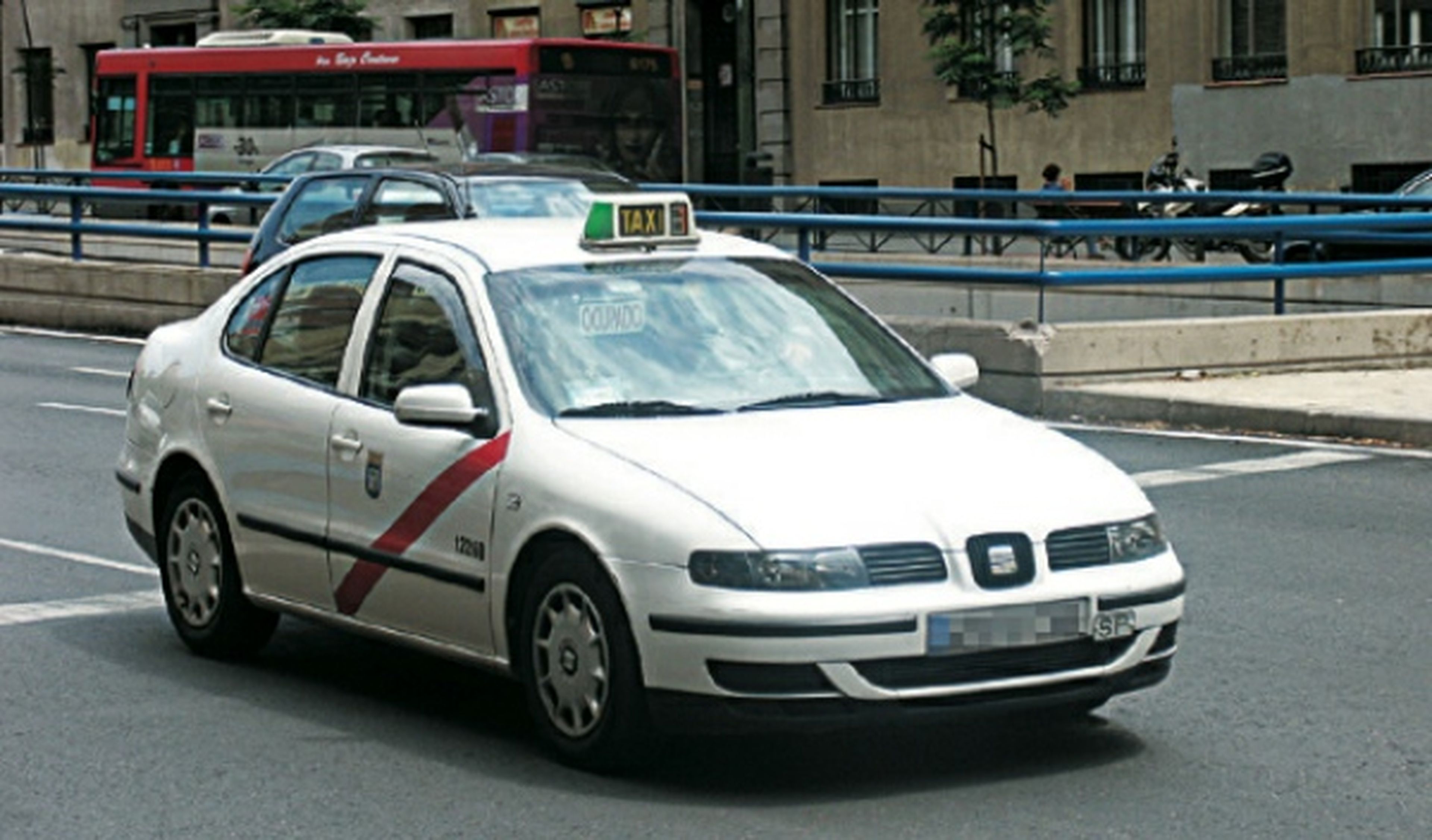 Un taxi de Madrid