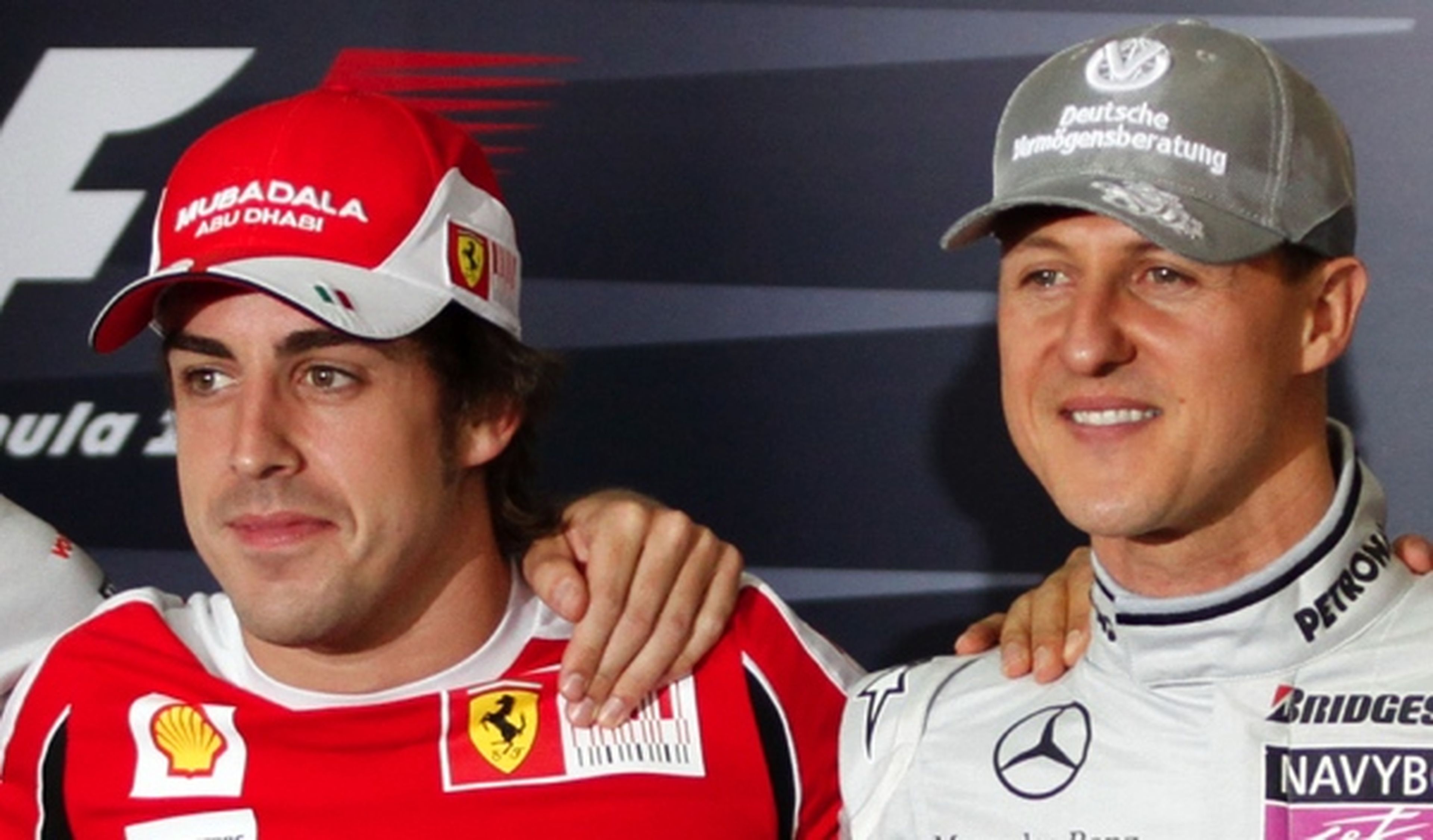 Fernando Alonso: &quot;Schumacher es uno de los más grandes&quot;