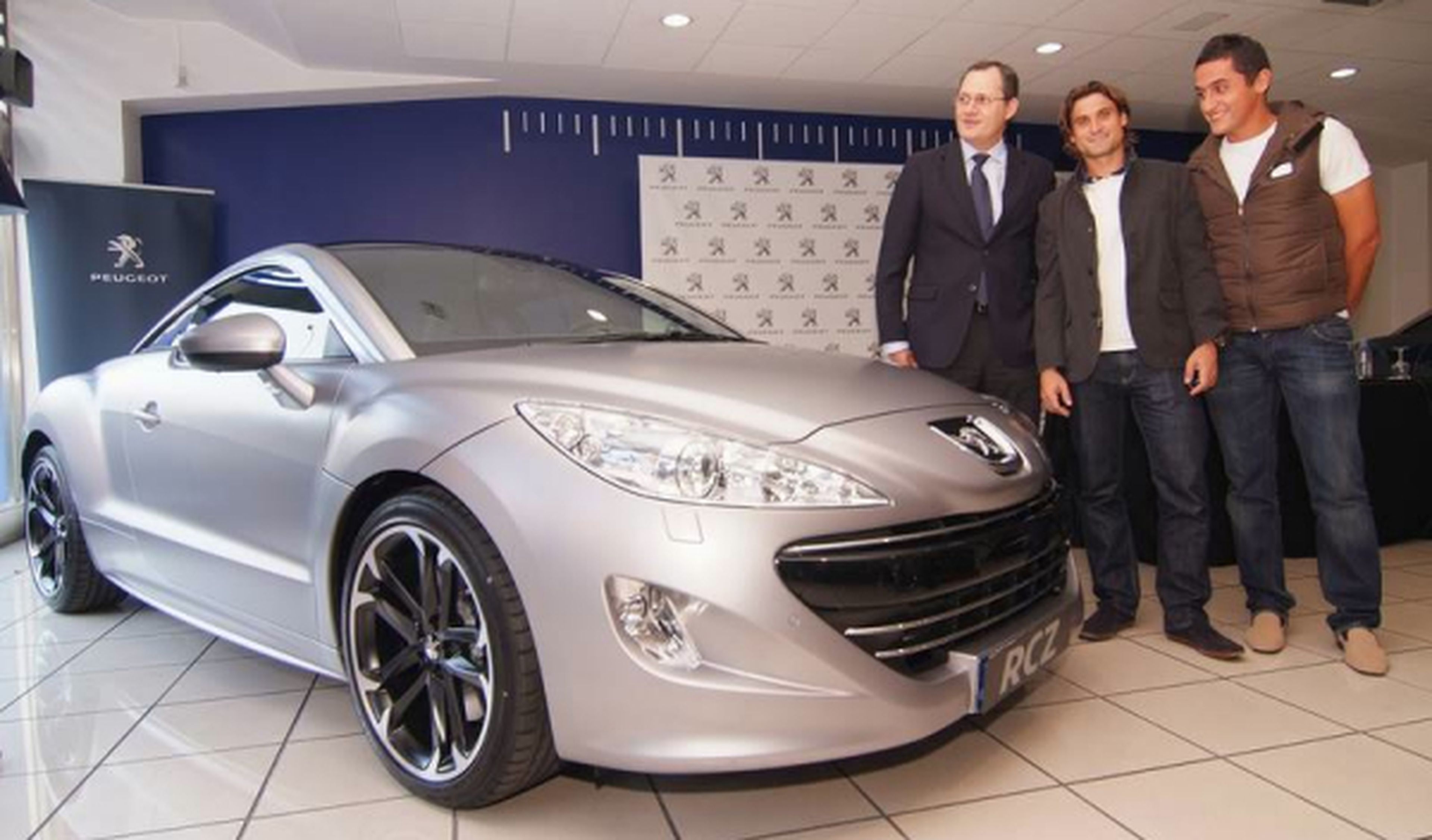 Ferrer, Almagro y el Peugeot RCZ