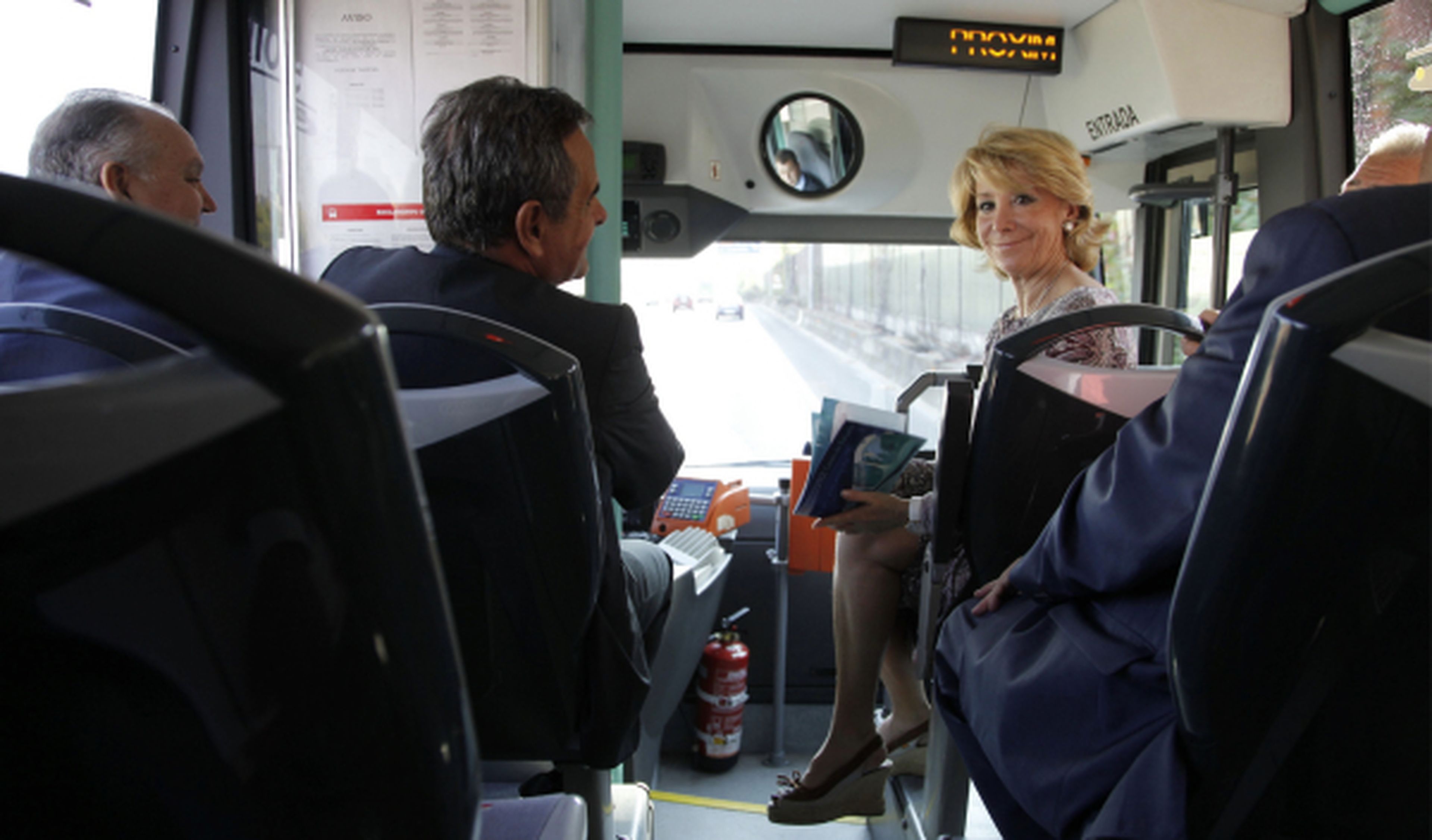 Madrid prueba el autobús del futuro