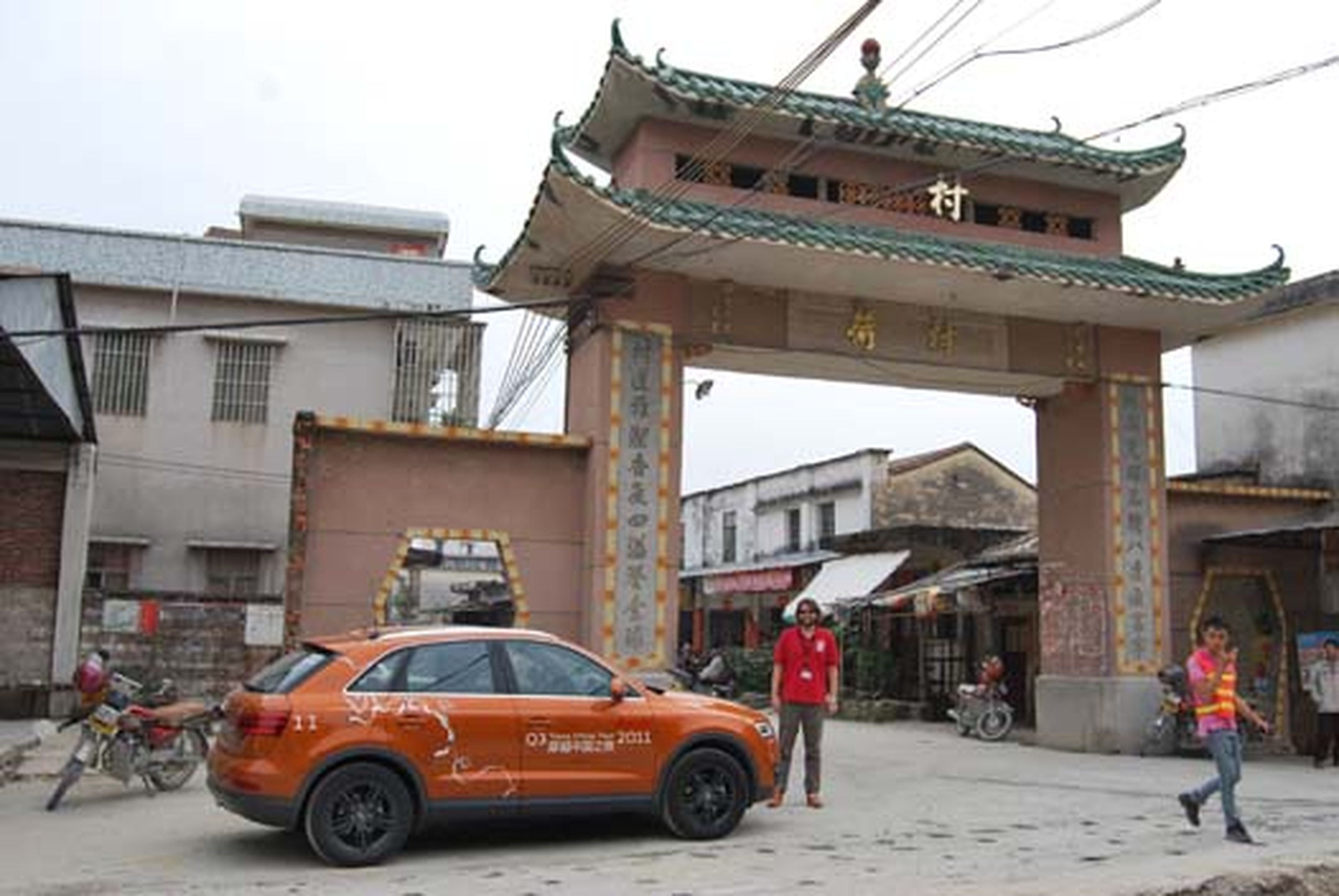 AUTO BILD en China con el Audi Q3