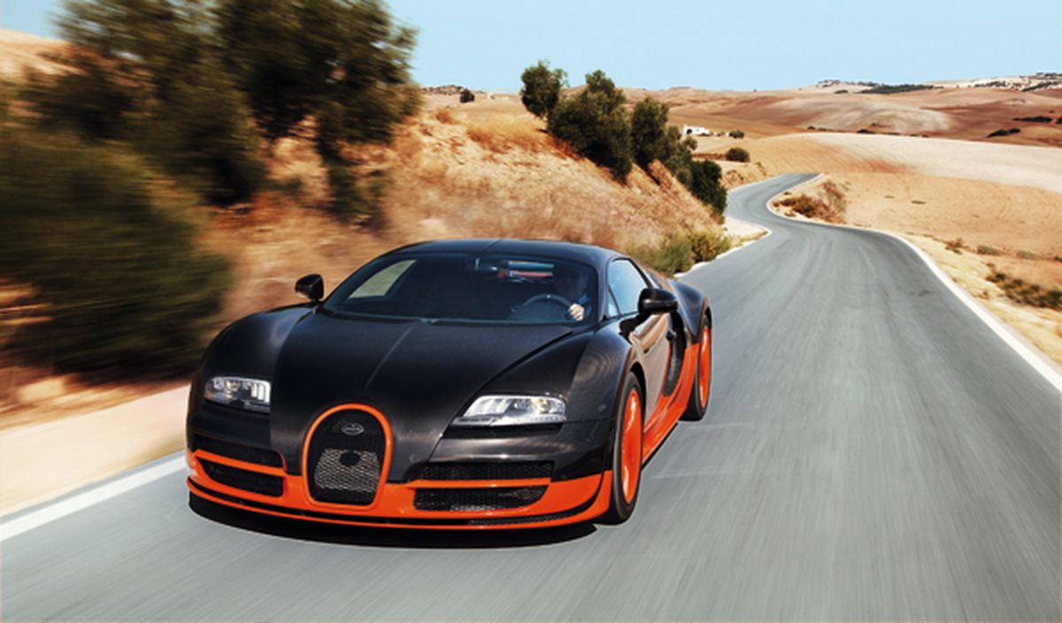 Bugatti Veyron 16.4 Super Sport frontal