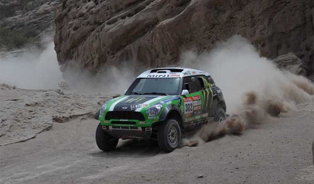 Peterhansel Mini Dakar 2012 cuarta etapa