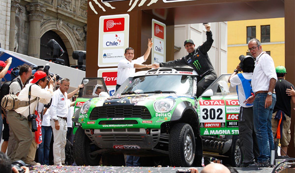 Dakar 2012 final mini peterhansel