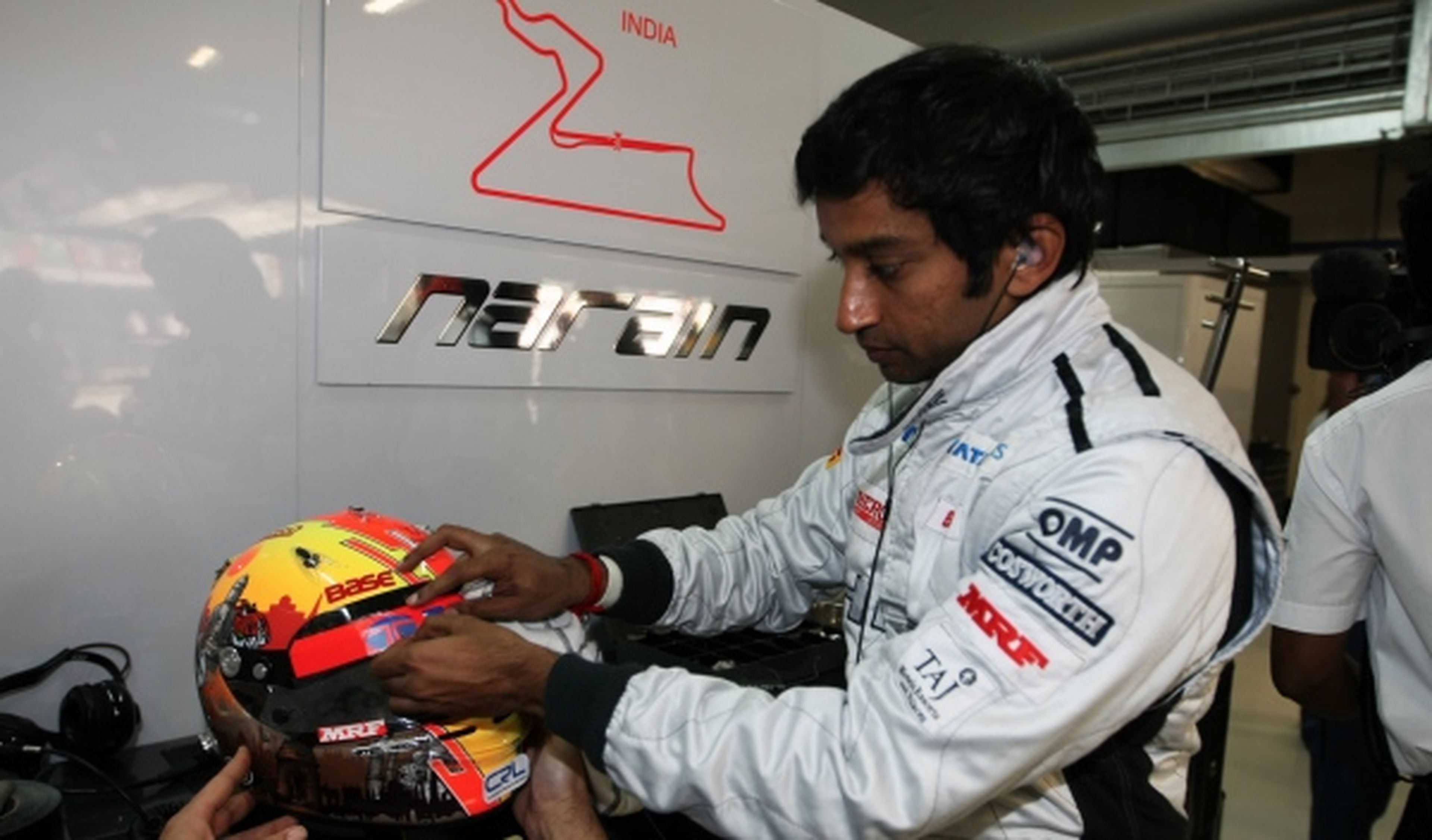 Narain Karthikeyan será el segundo piloto de HRT