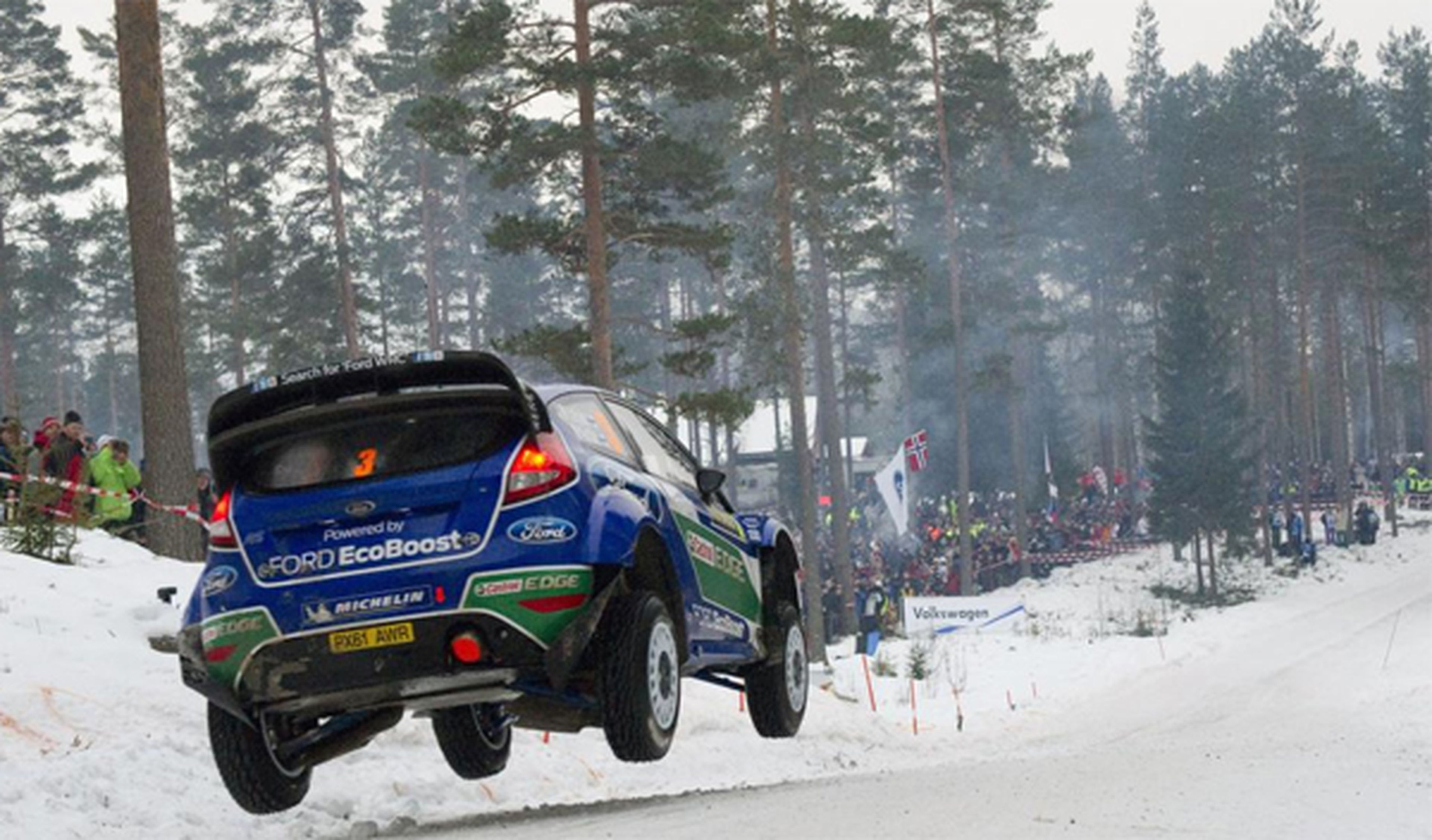 Sordo abandona el Rally de Suecia 2012 y Latvala es líder