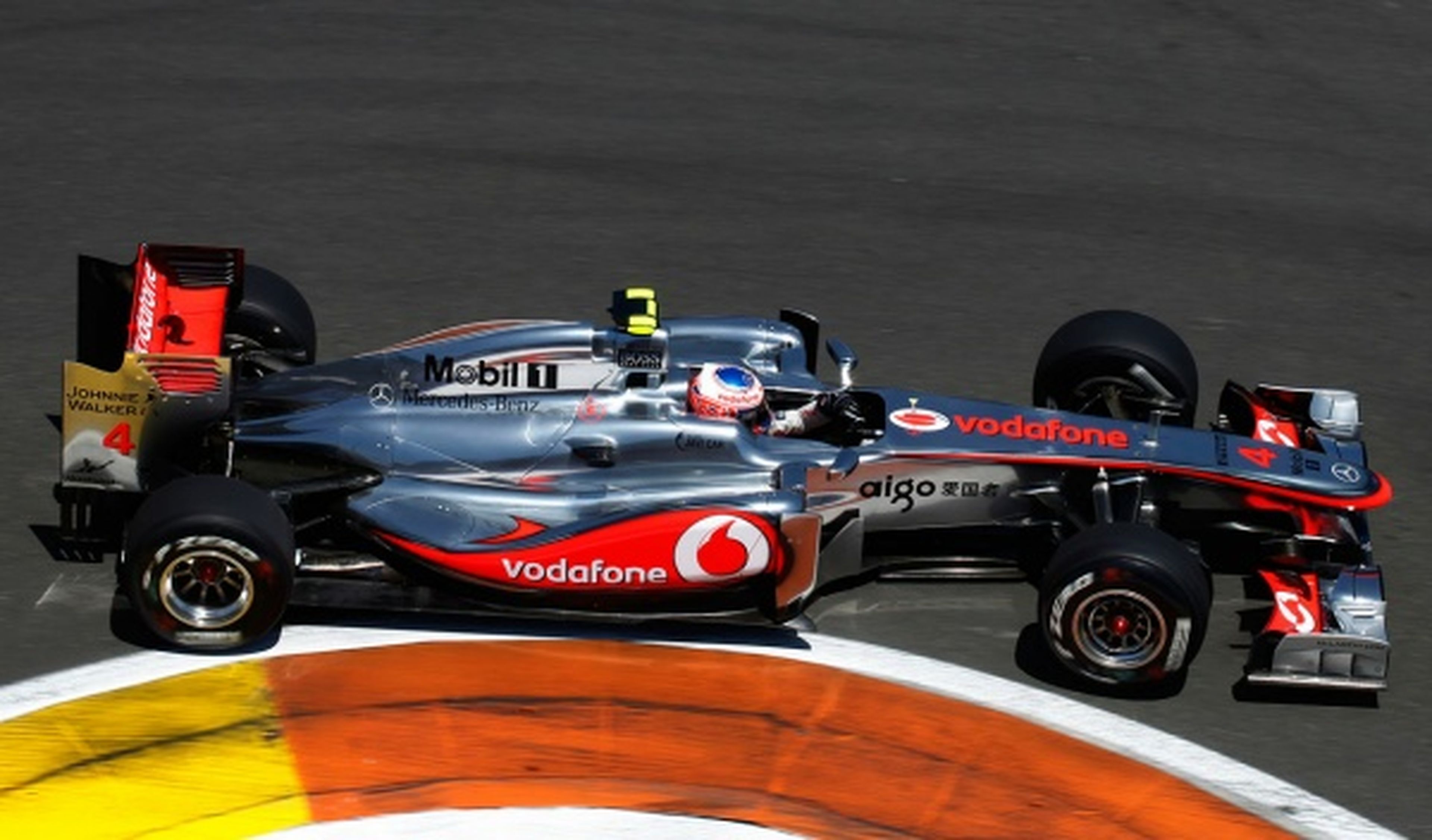 Gran Premio de Hungria: Button gana y Alonso tercero