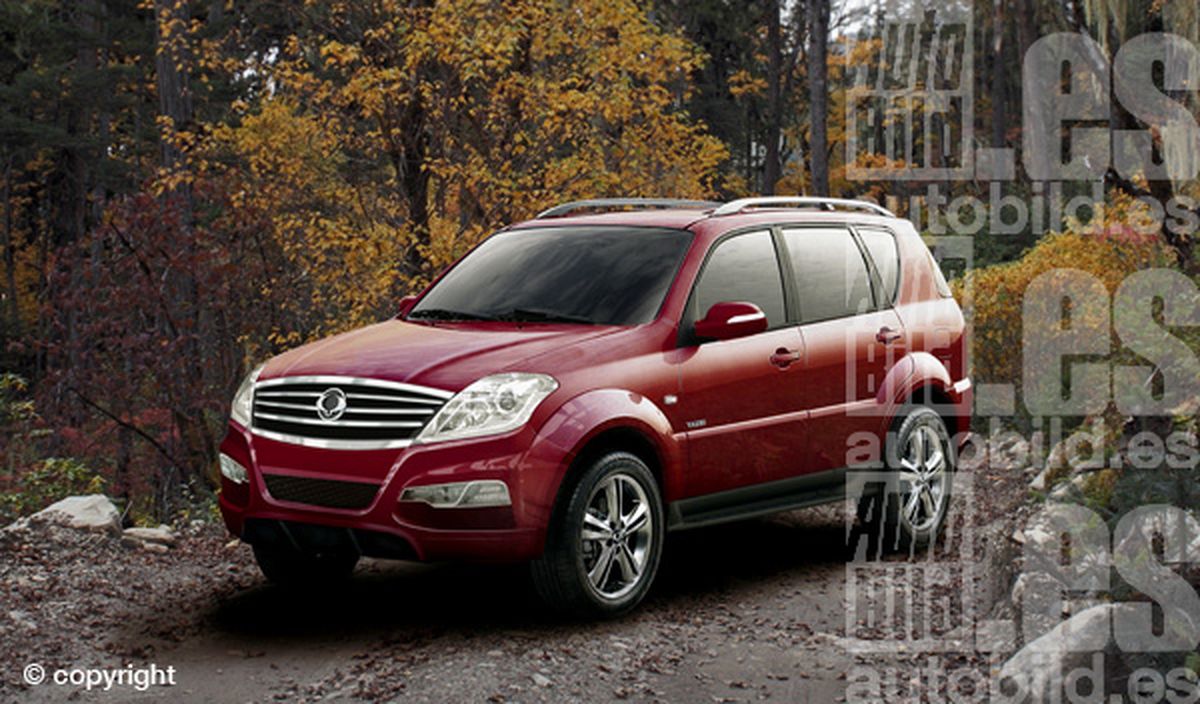 nuevo SsangYong Rexton II 2012 frontal