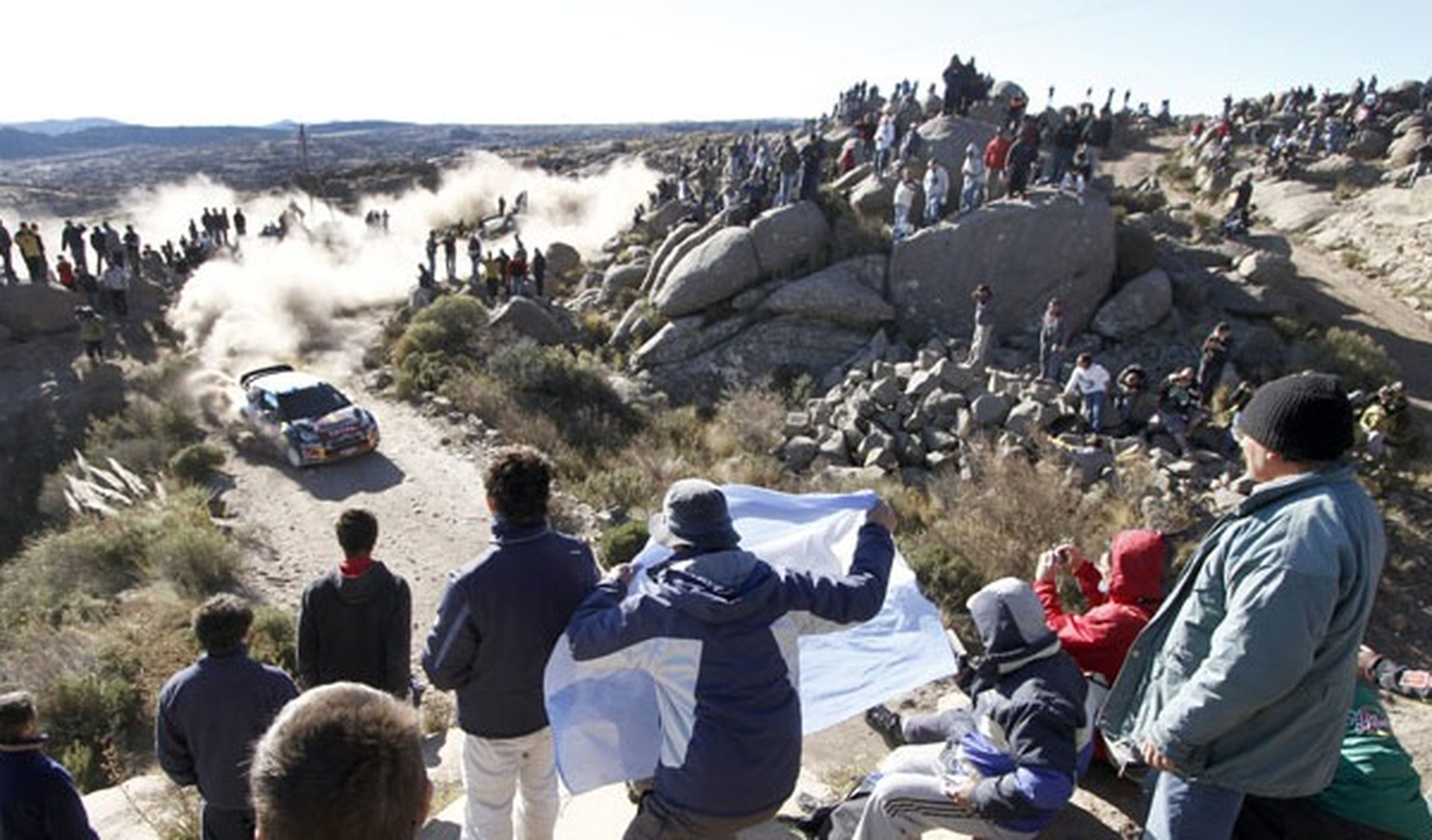 Ogier en el Rally de Argentina 2011