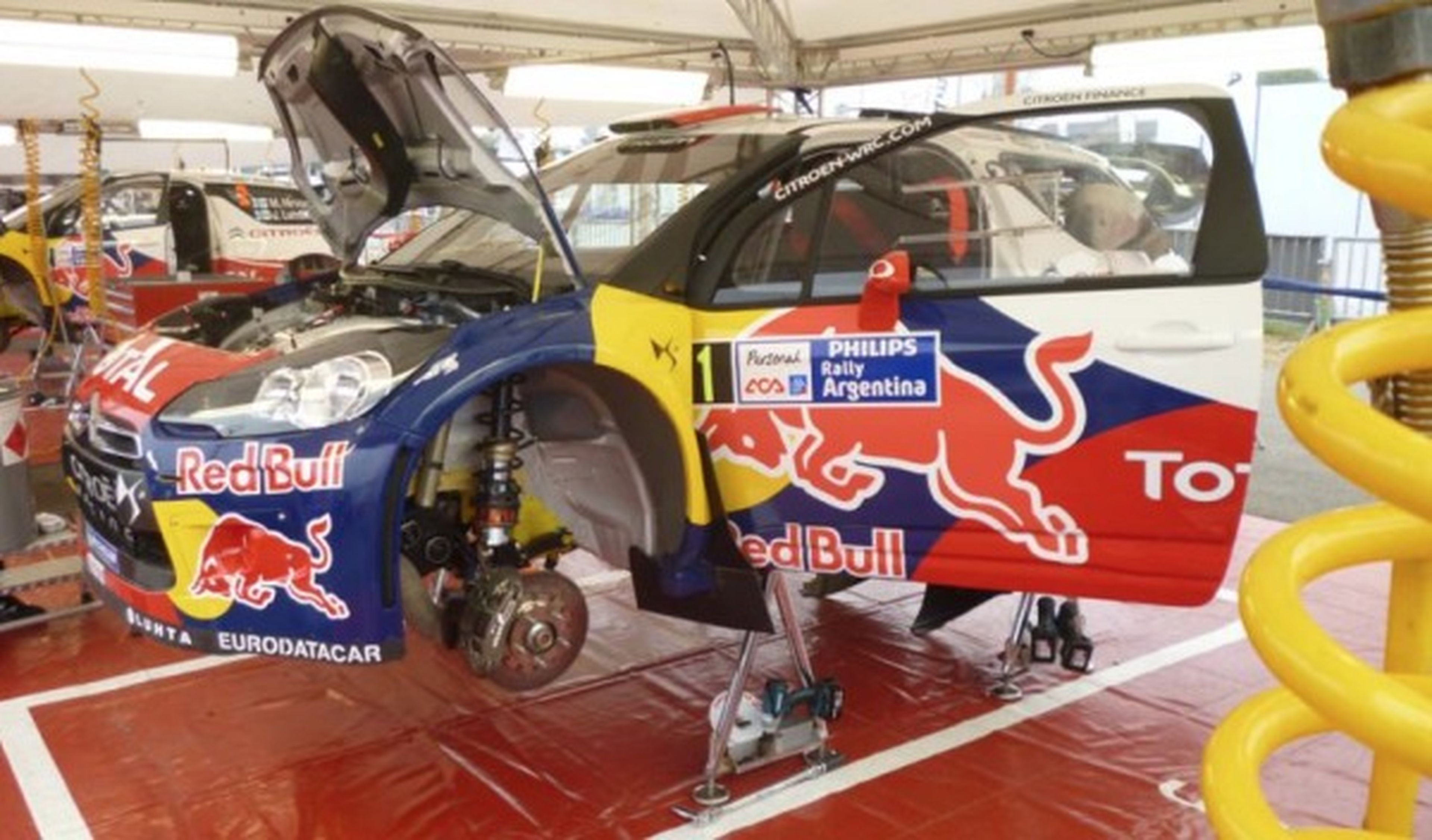 Loeb consigue el mejor tiempo en el Rally de Argentina 2012