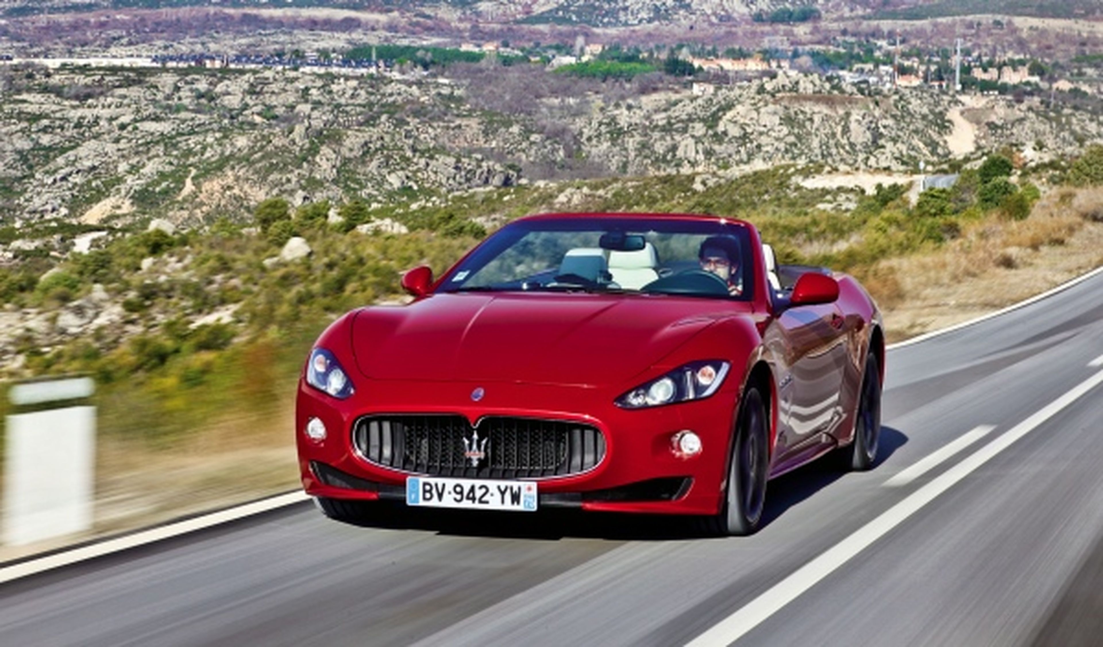 Maserati GranCabrio Sport dinámica frontal