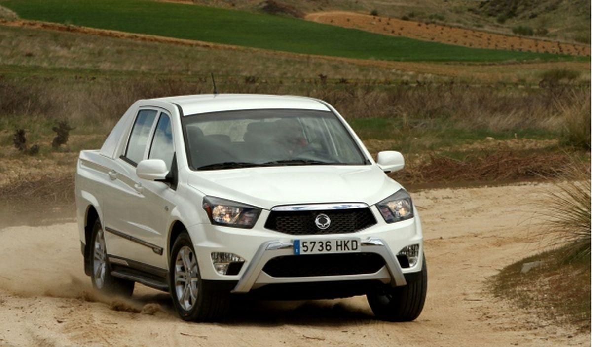 Ssangyong Actyon Sports pick-up frontal