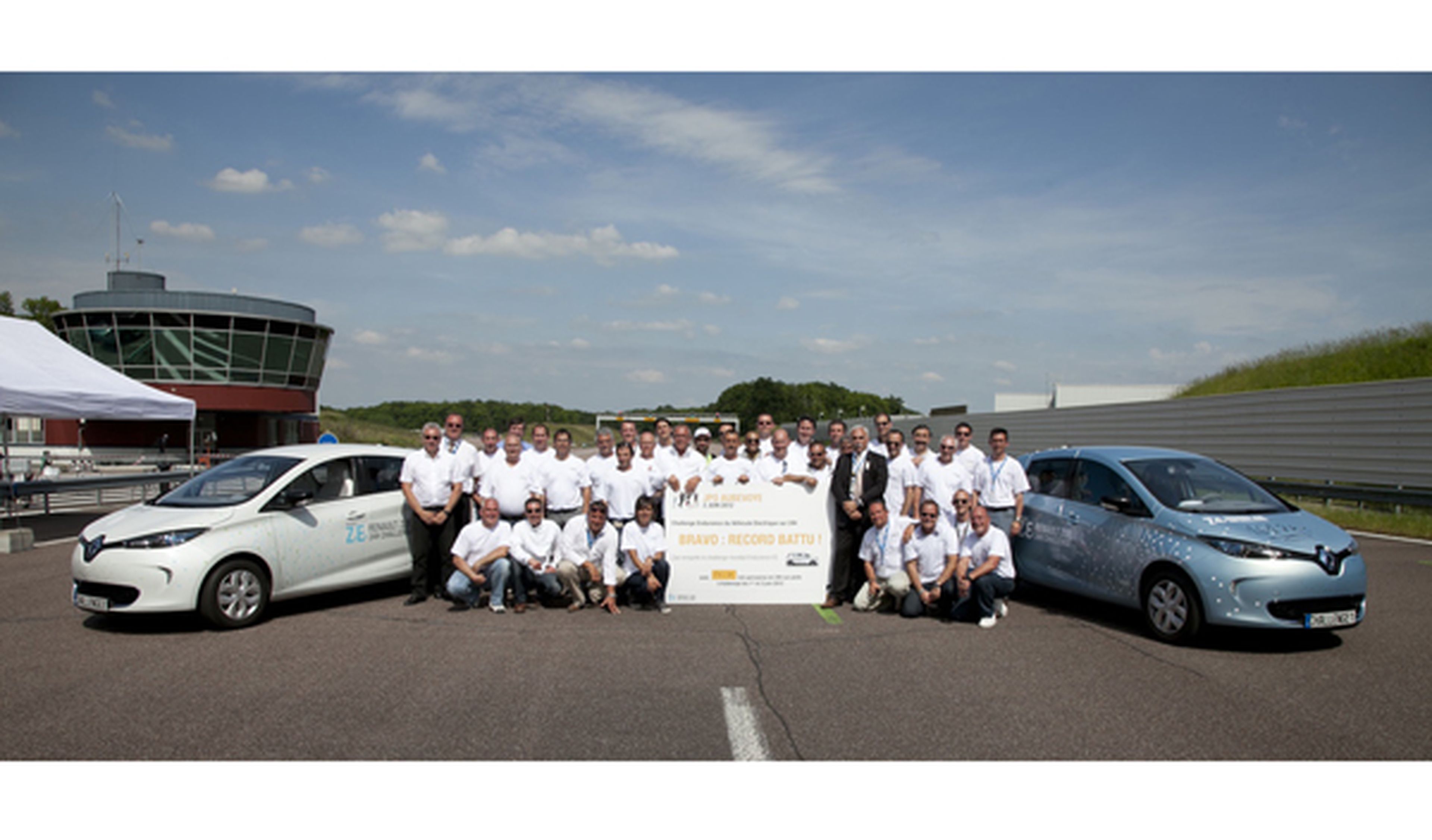 Renault ZOE: récord mundial de distancia en 24 horas