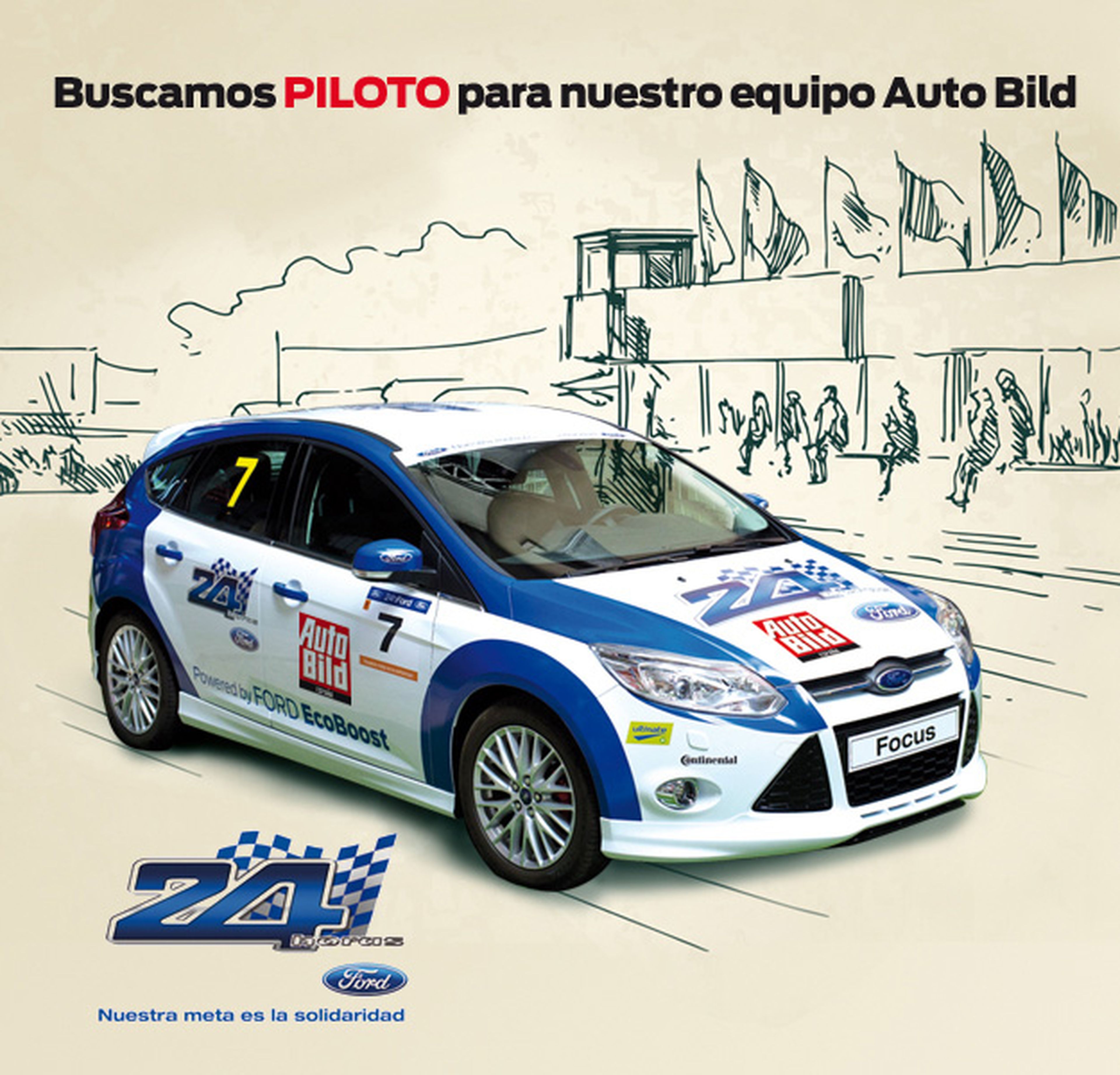 Alberto Velascoin correrá con AUTO BILD las 24 Horas Ford