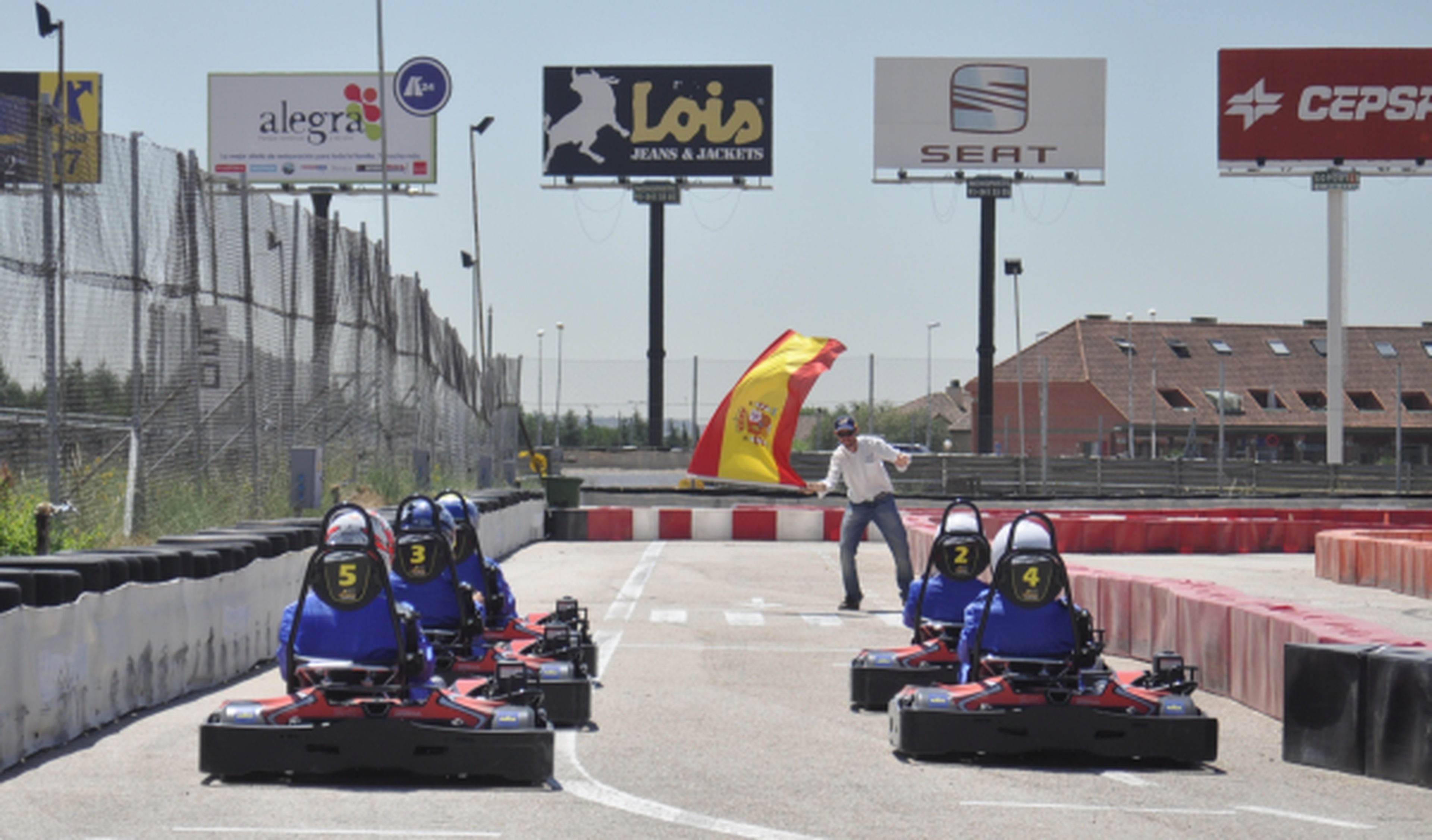 Karting para adultos del circuito del Jarama